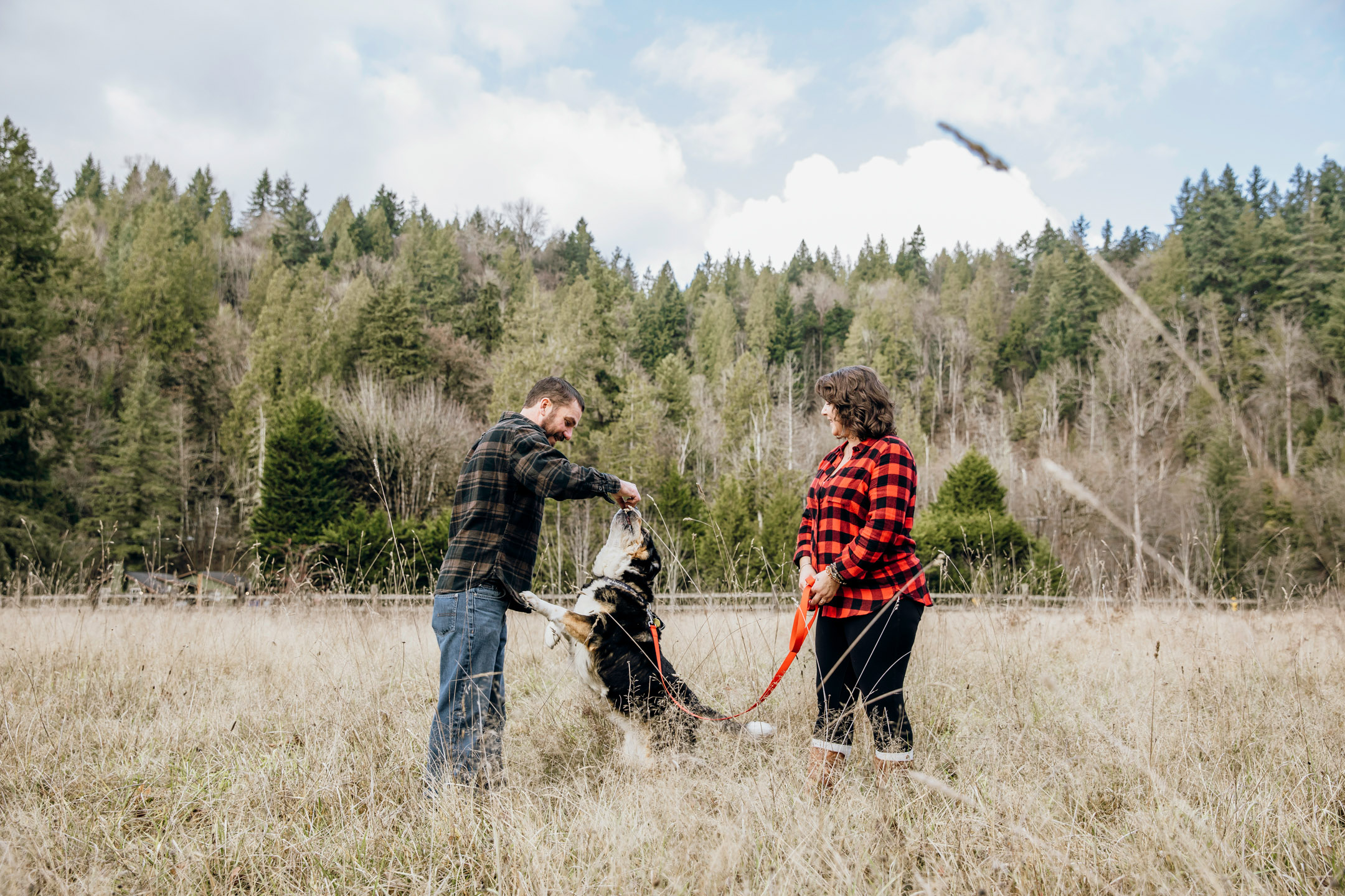 Flaming Geyser State Park engagement session by Seattle adventure wedding photographer James Thomas Long Photography