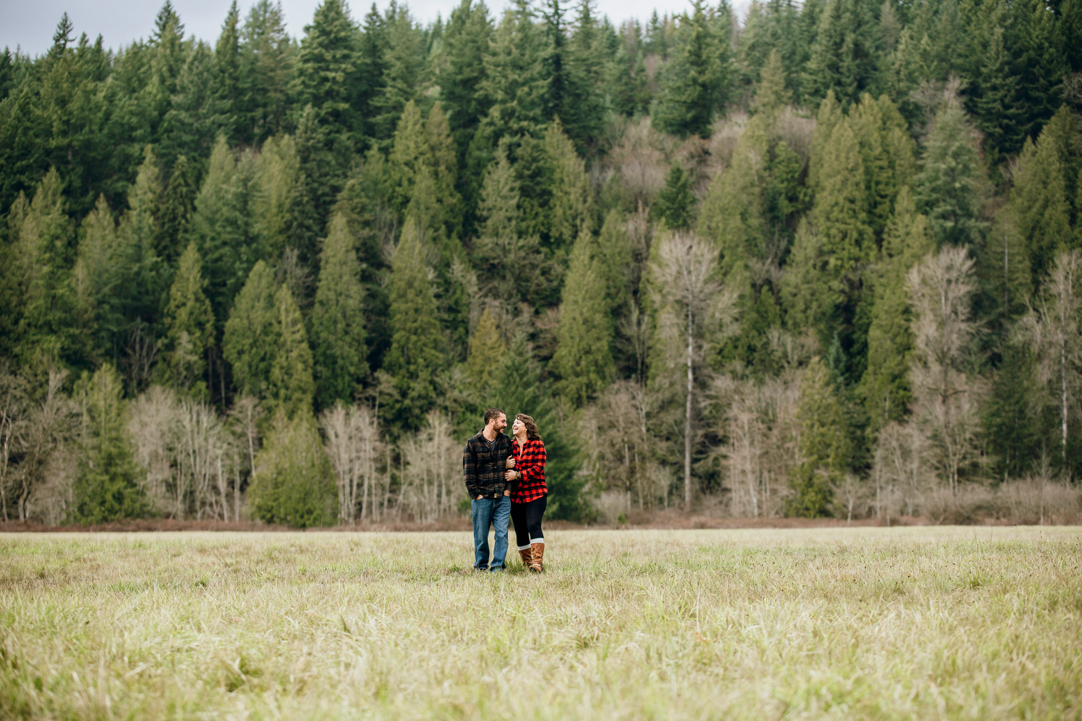 Flaming Geyser State Park engagement session by Seattle adventure wedding photographer James Thomas Long Photography