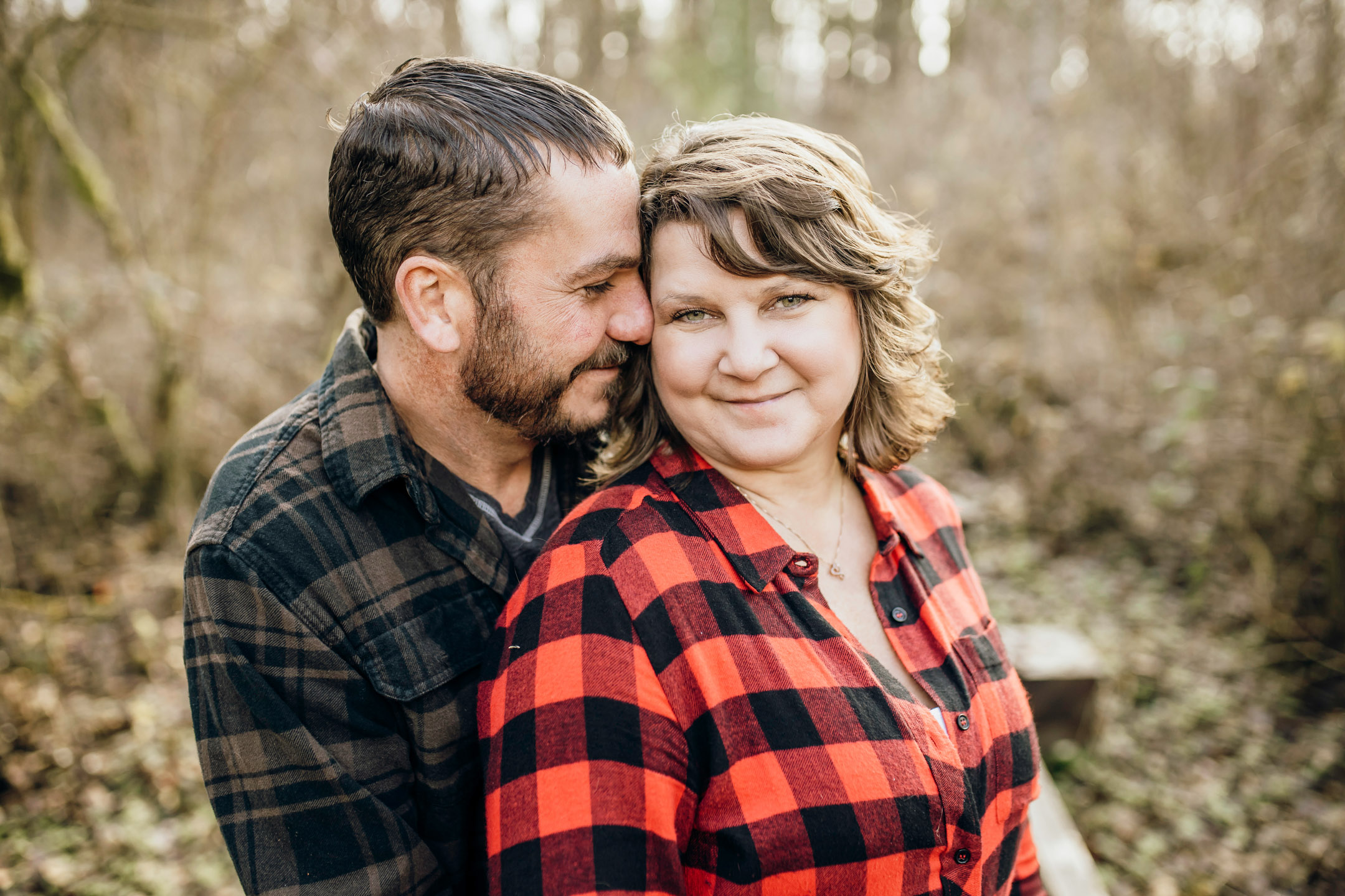 Flaming Geyser State Park engagement session by Seattle adventure wedding photographer James Thomas Long Photography