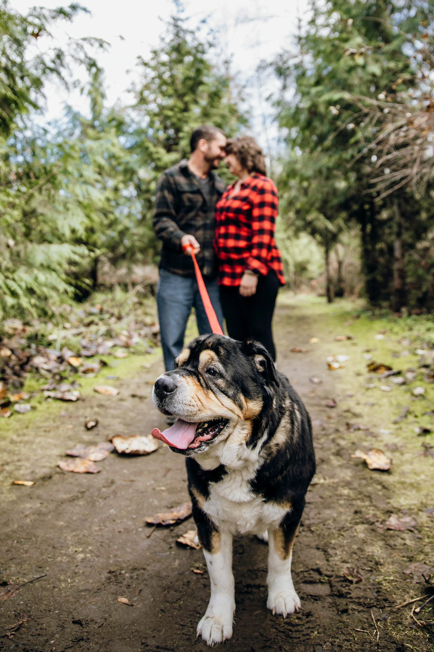 Flaming Geyser State Park engagement session by Seattle adventure wedding photographer James Thomas Long Photography