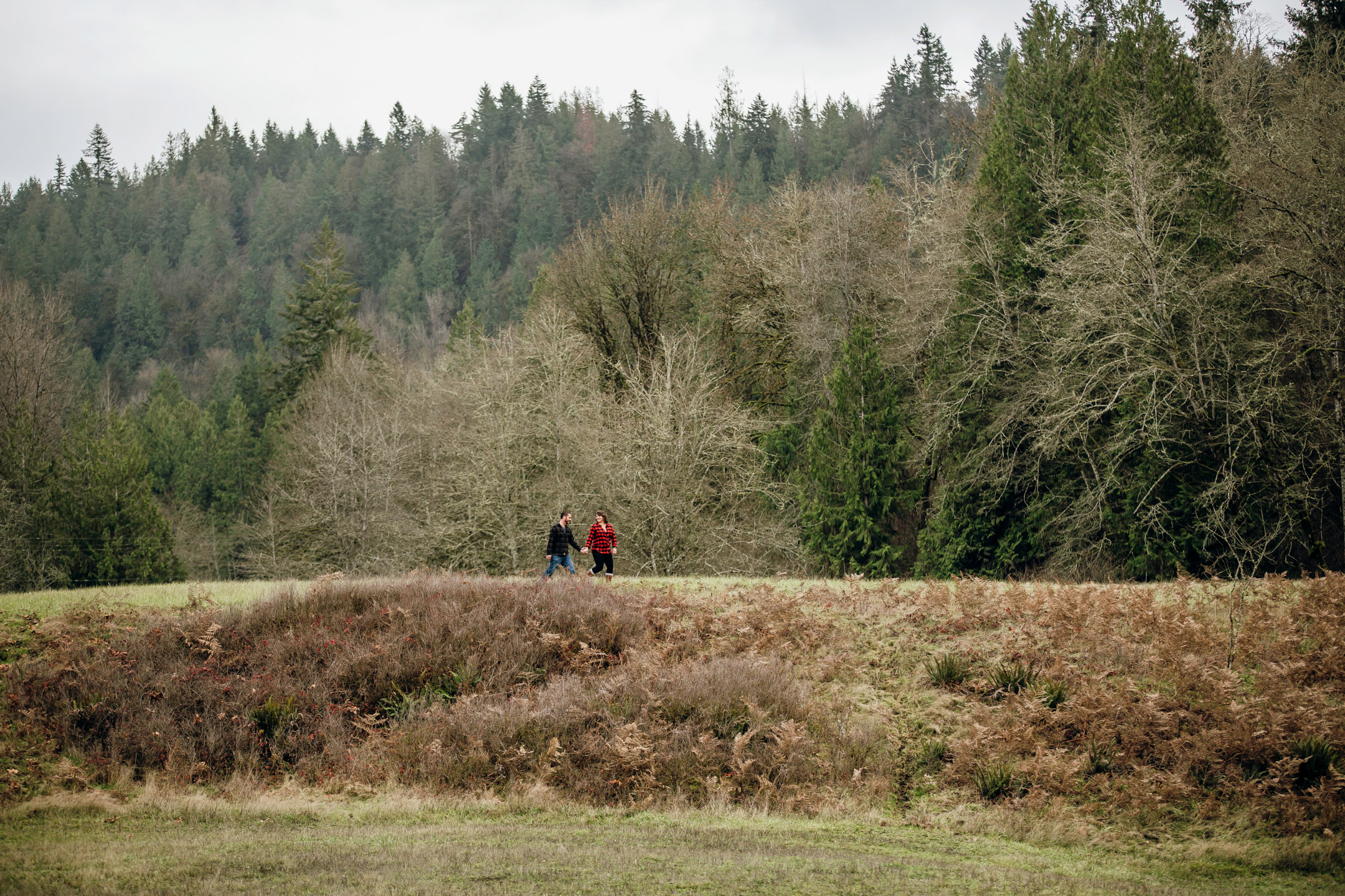 Flaming Geyser State Park engagement session by Seattle adventure wedding photographer James Thomas Long Photography