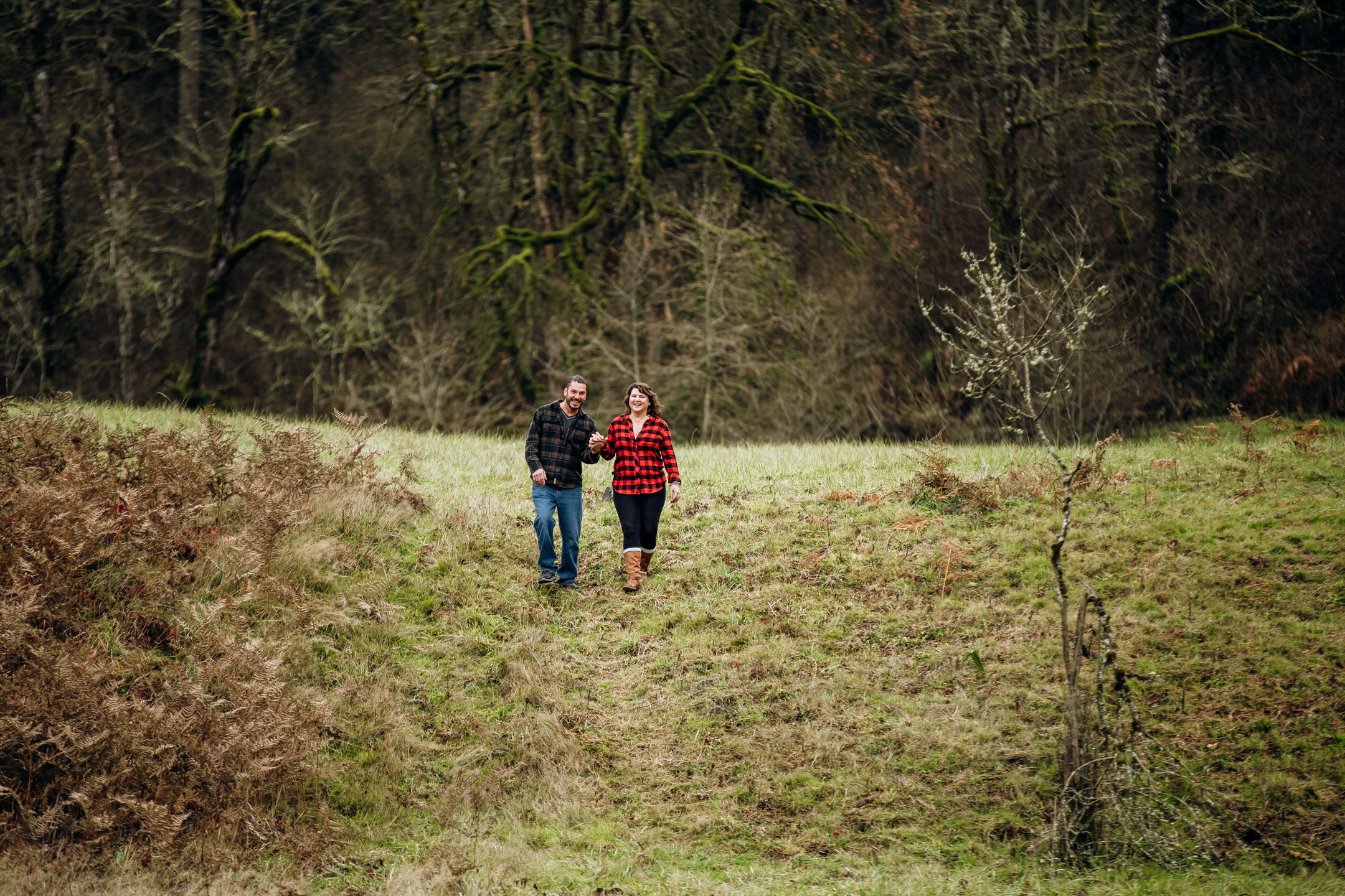 Flaming Geyser State Park engagement session by Seattle adventure wedding photographer James Thomas Long Photography