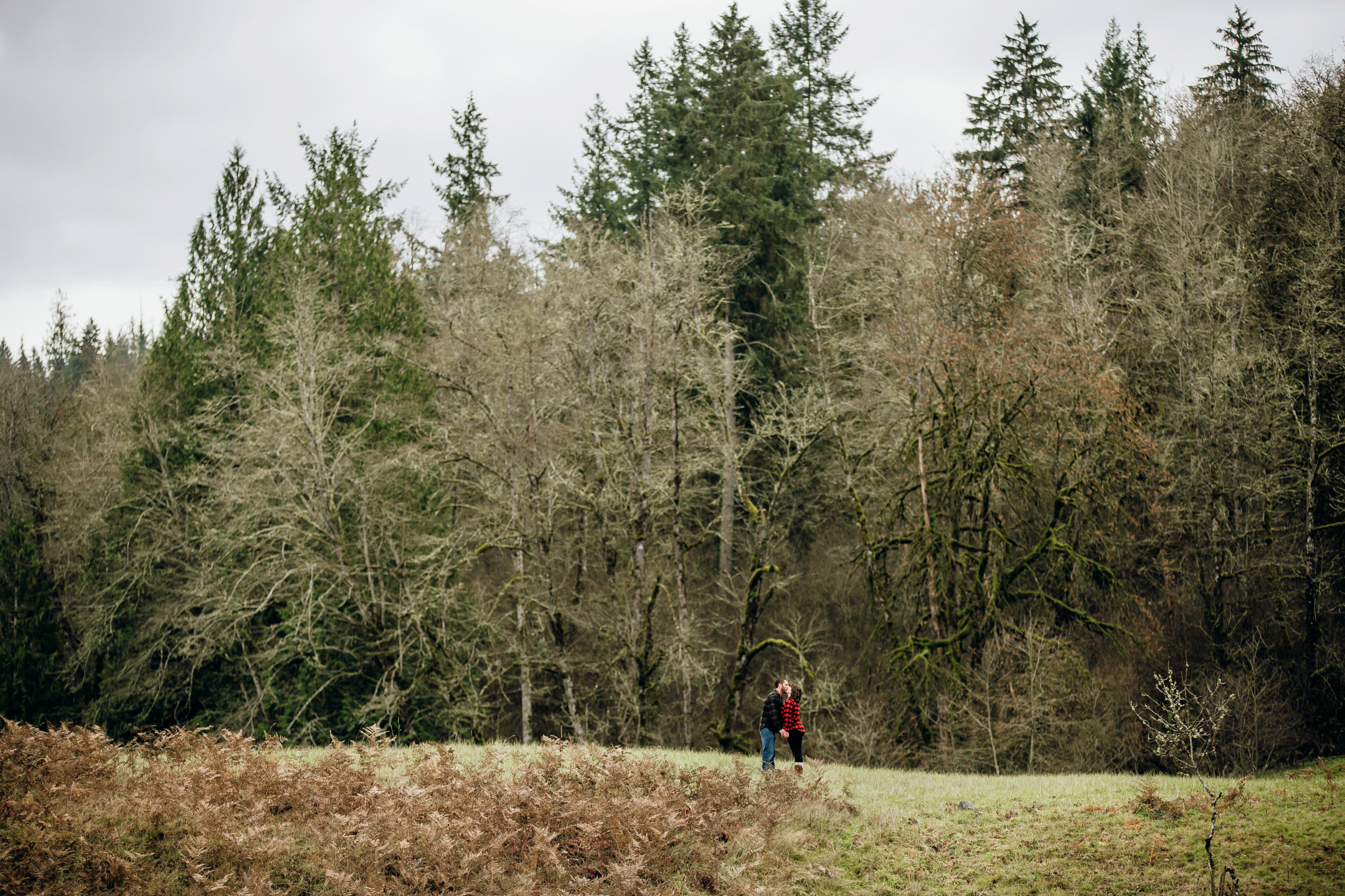 Flaming Geyser State Park engagement session by Seattle adventure wedding photographer James Thomas Long Photography