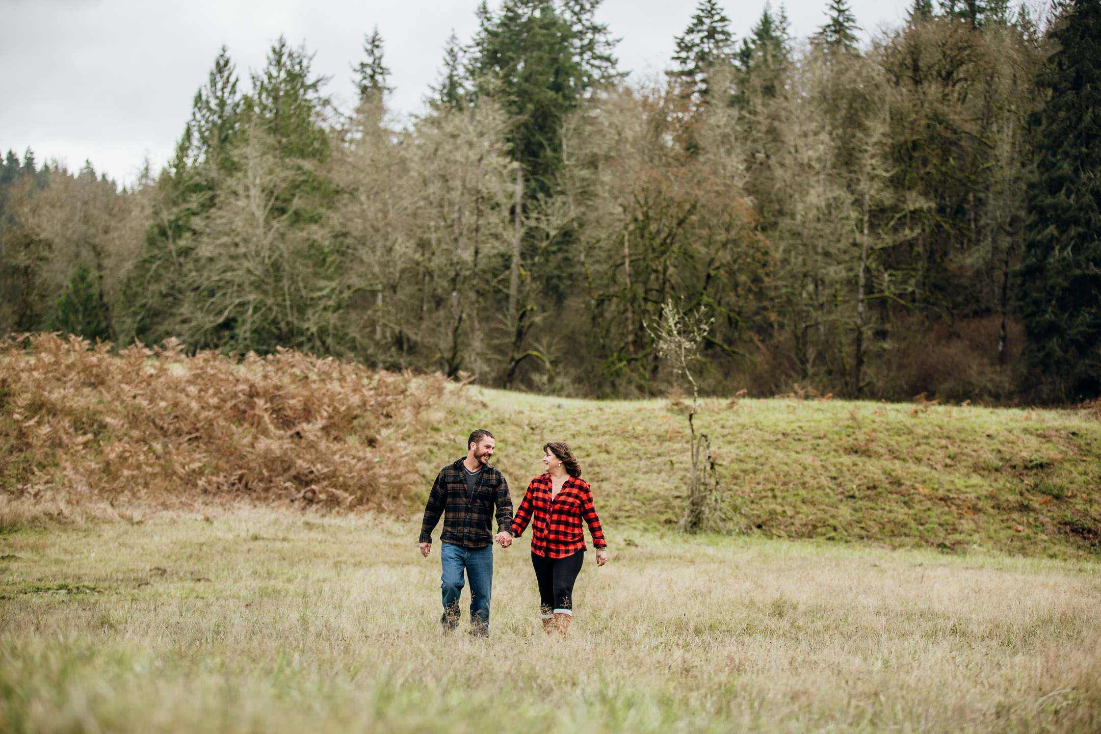 Flaming Geyser State Park engagement session by Seattle adventure wedding photographer James Thomas Long Photography