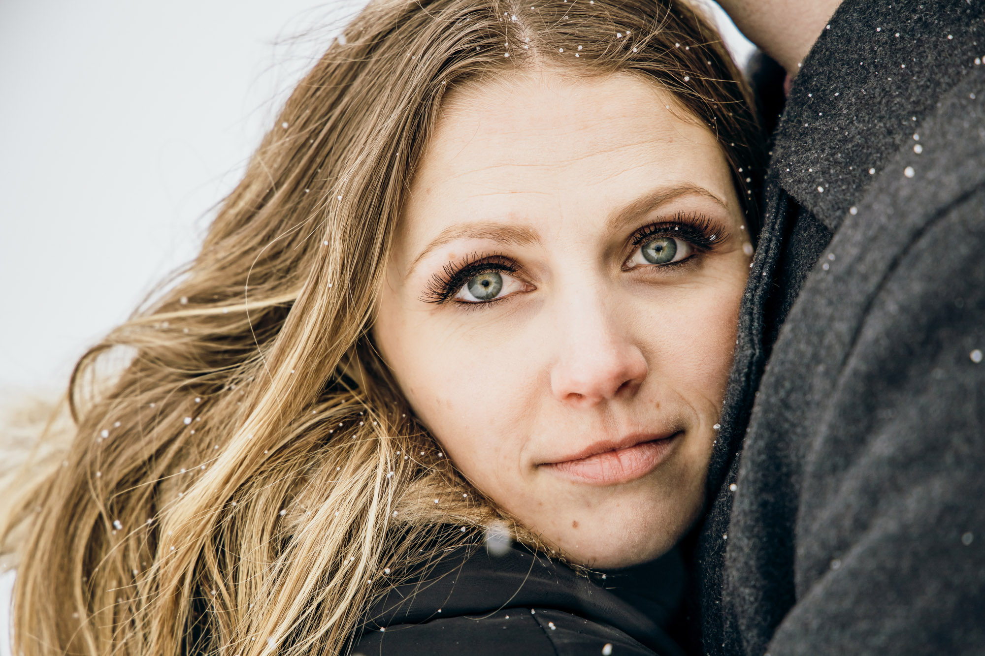 Snoqualmie Pass adventure engagement session by Seattle wedding photographer James Thomas Long Photography