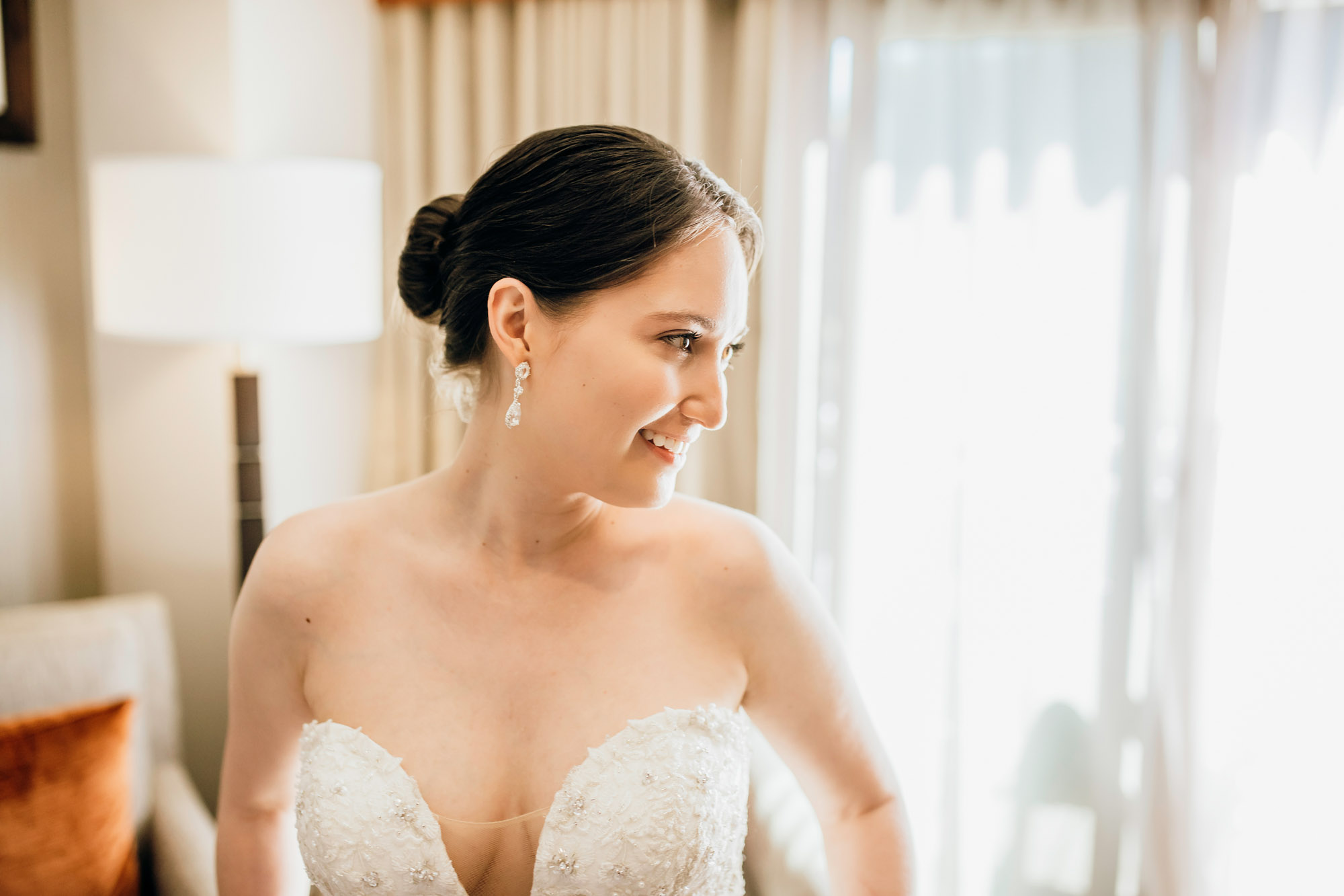 Snoqualmie Falls elopement by Seattle Wedding Photographer James Thomas Long Photography