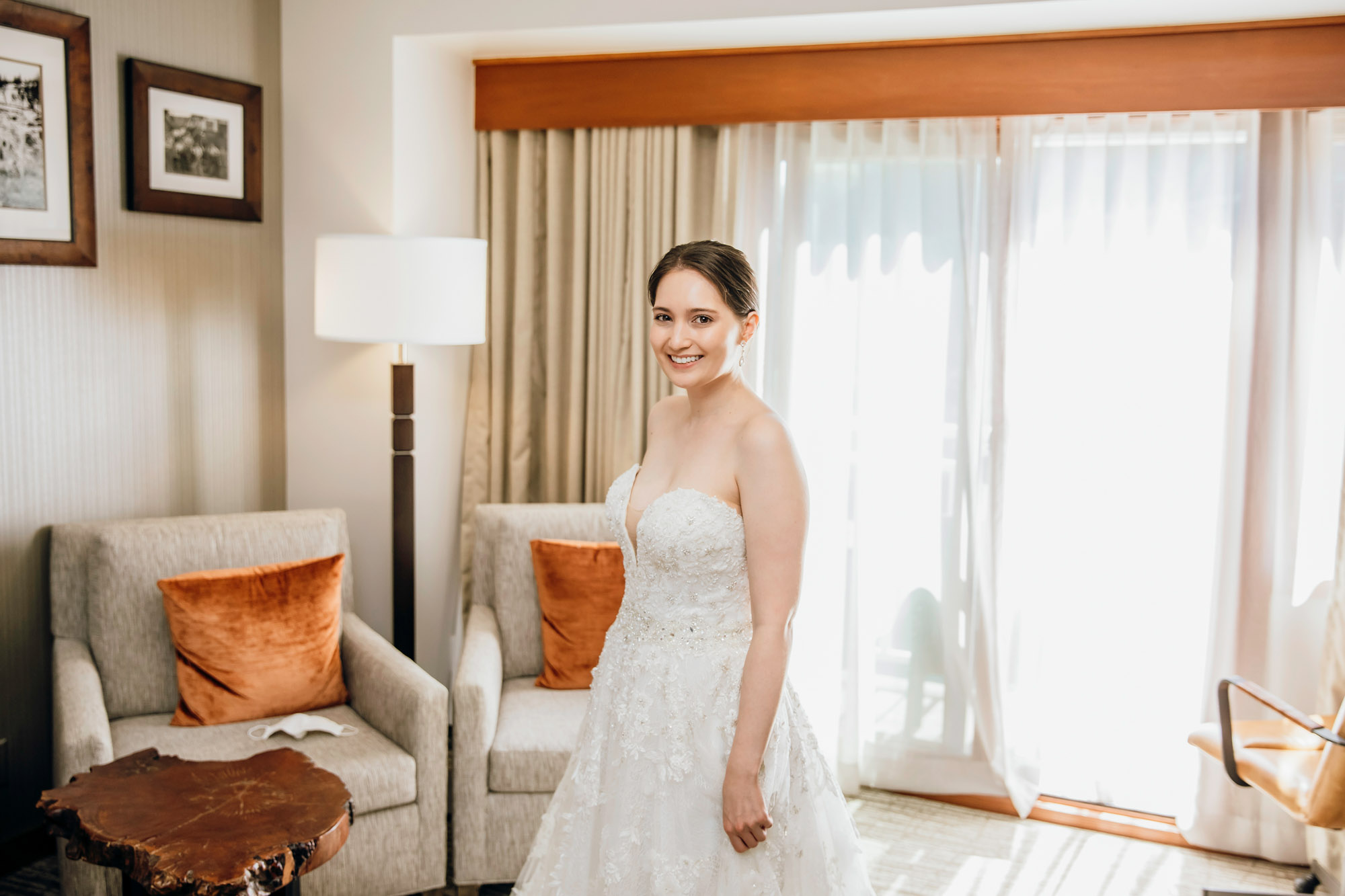 Snoqualmie Falls elopement by Seattle Wedding Photographer James Thomas Long Photography