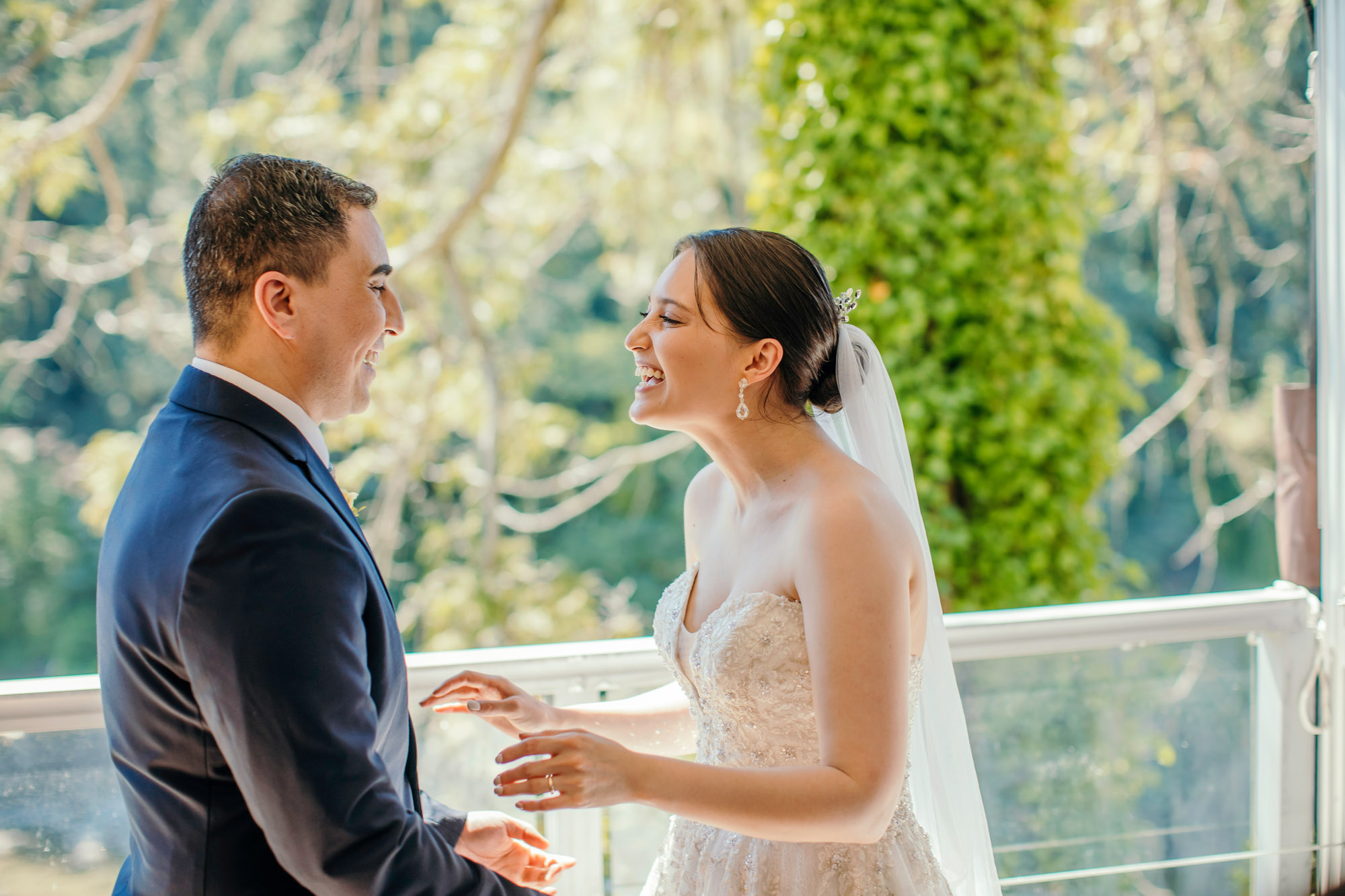 Snoqualmie Falls elopement by Seattle Wedding Photographer James Thomas Long Photography