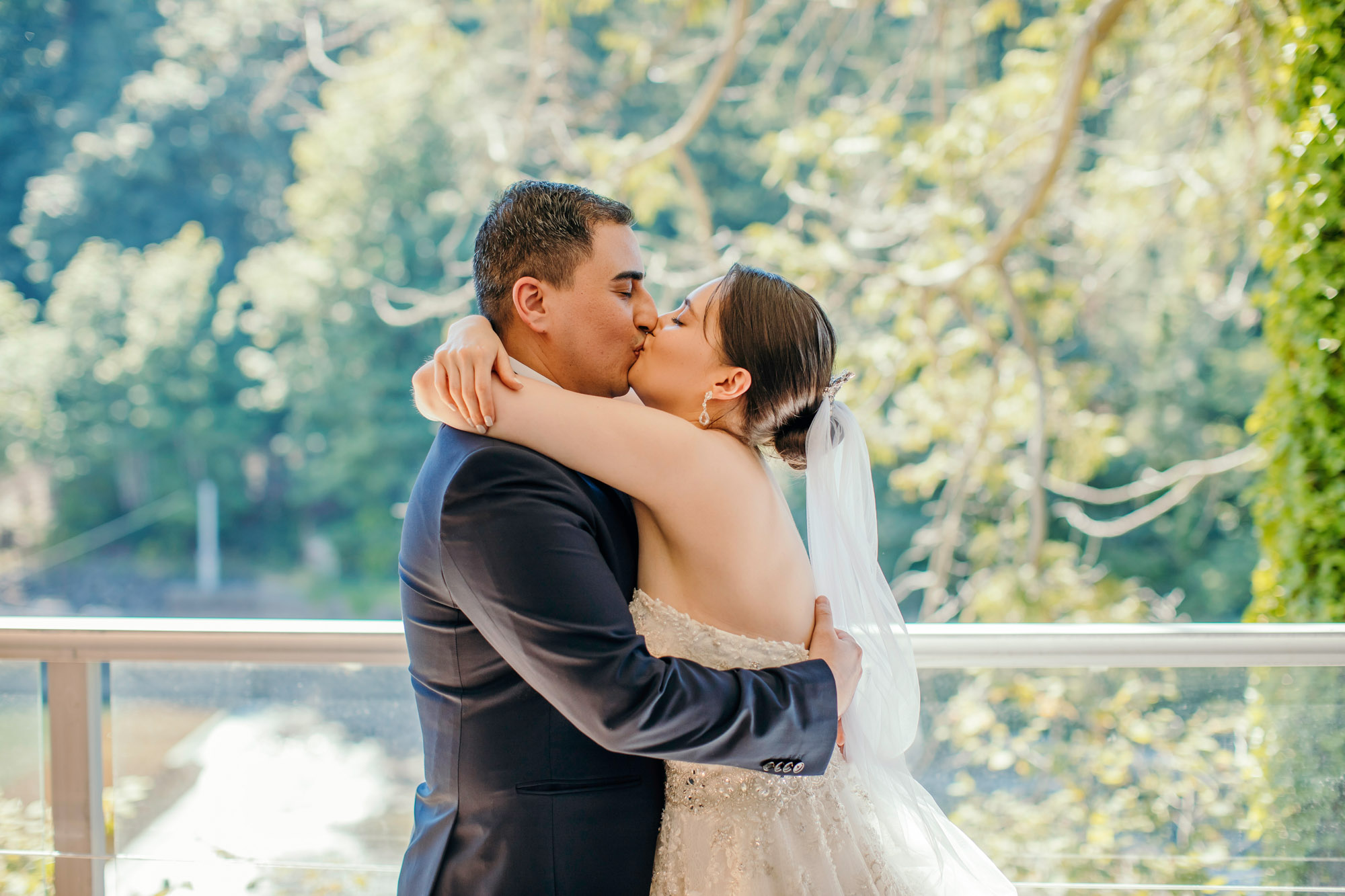 Snoqualmie Falls elopement by Seattle Wedding Photographer James Thomas Long Photography