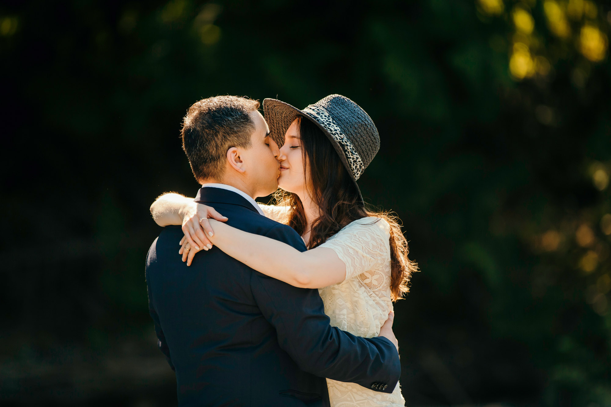 Snoqualmie Falls elopement by Seattle Wedding Photographer James Thomas Long Photography