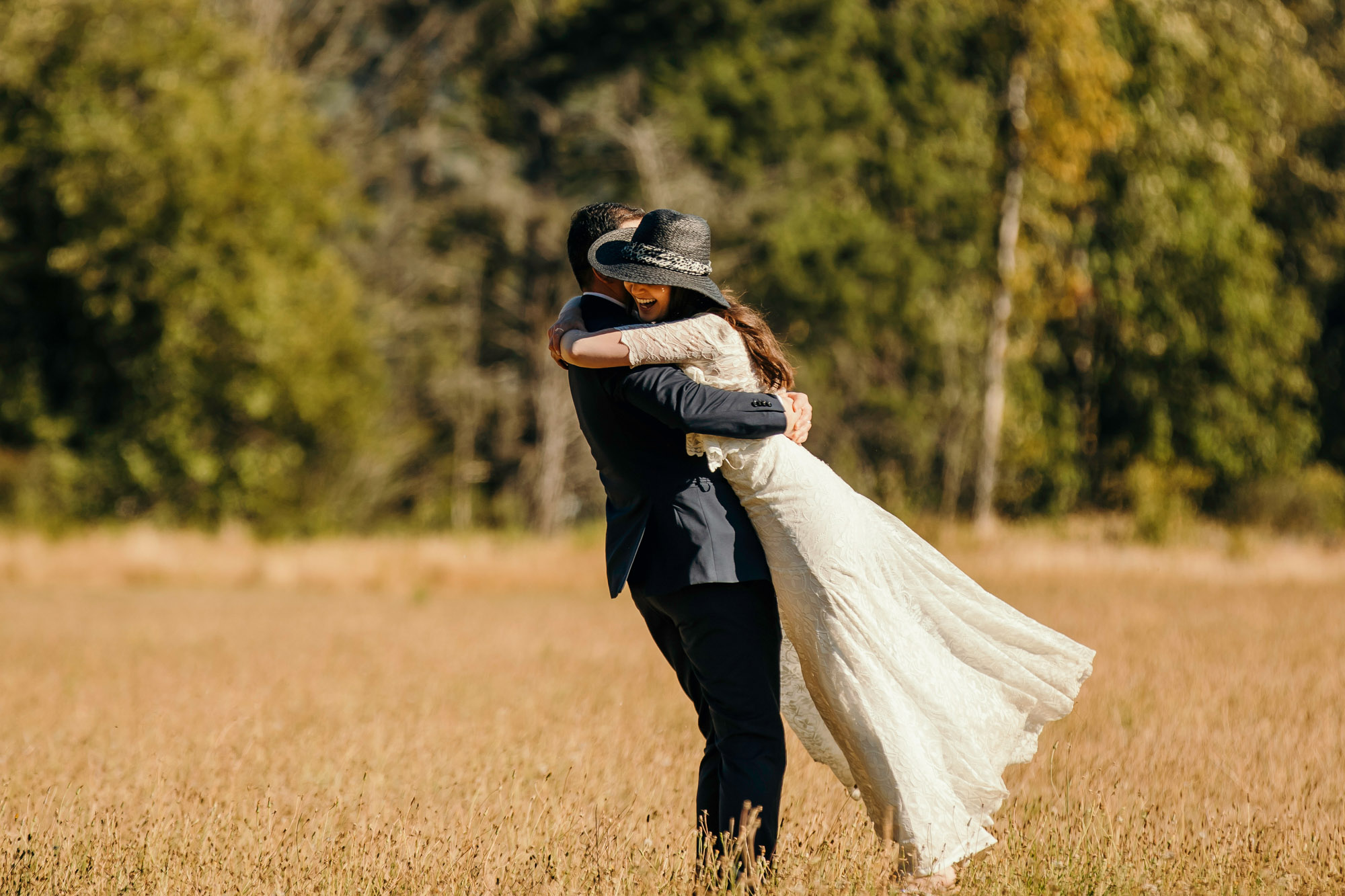 Snoqualmie Falls elopement by Seattle Wedding Photographer James Thomas Long Photography