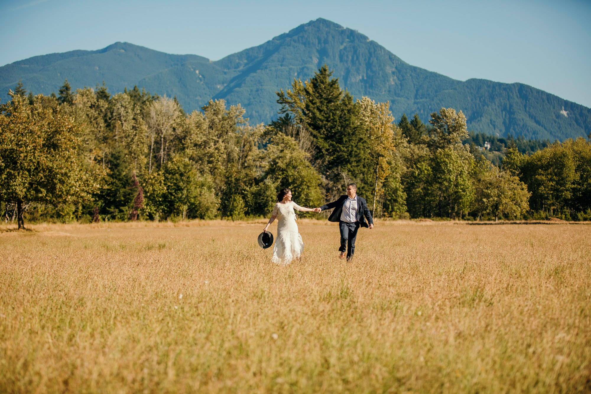 Snoqualmie Falls elopement by Seattle Wedding Photographer James Thomas Long Photography