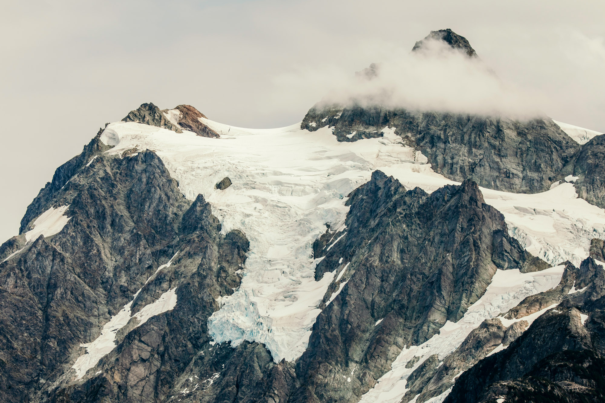 Adventure engagement session in the mountains by Seattle wedding photographer James Thomas Long Photography