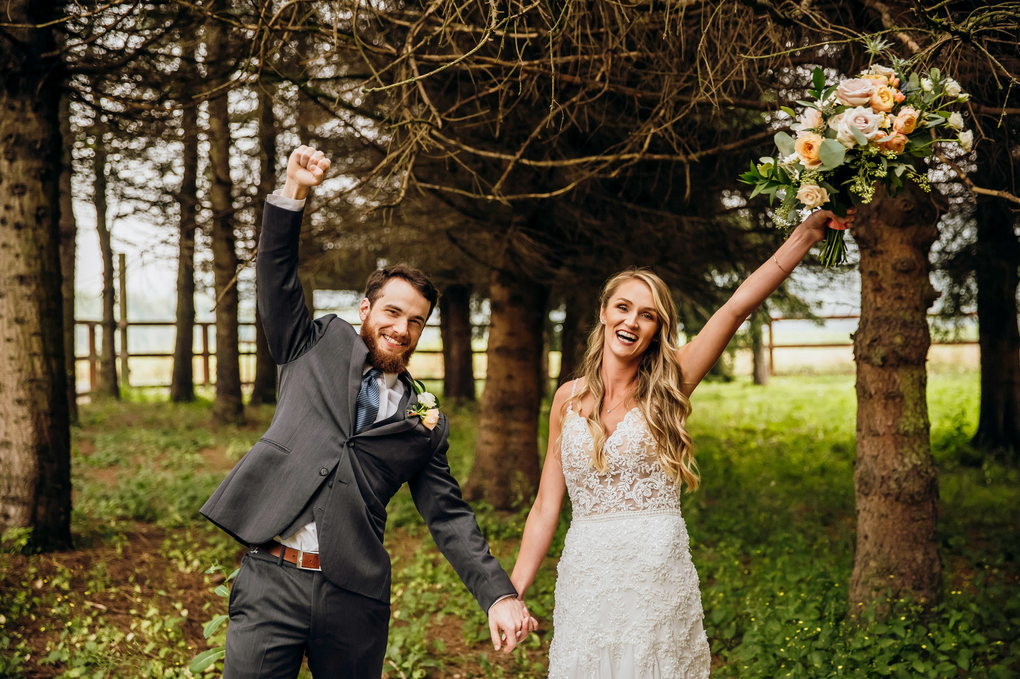 Woodland Meadow Farm Snohomish Wedding by James Thomas Long Photography