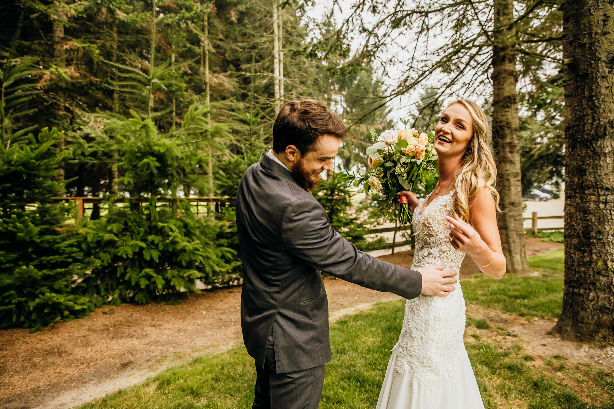 Woodland Meadow Farm Snohomish Wedding by James Thomas Long Photography