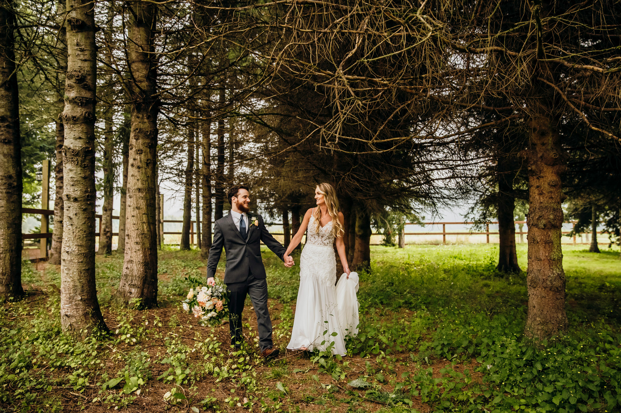 Woodland Meadow Farm Snohomish Wedding by James Thomas Long Photography