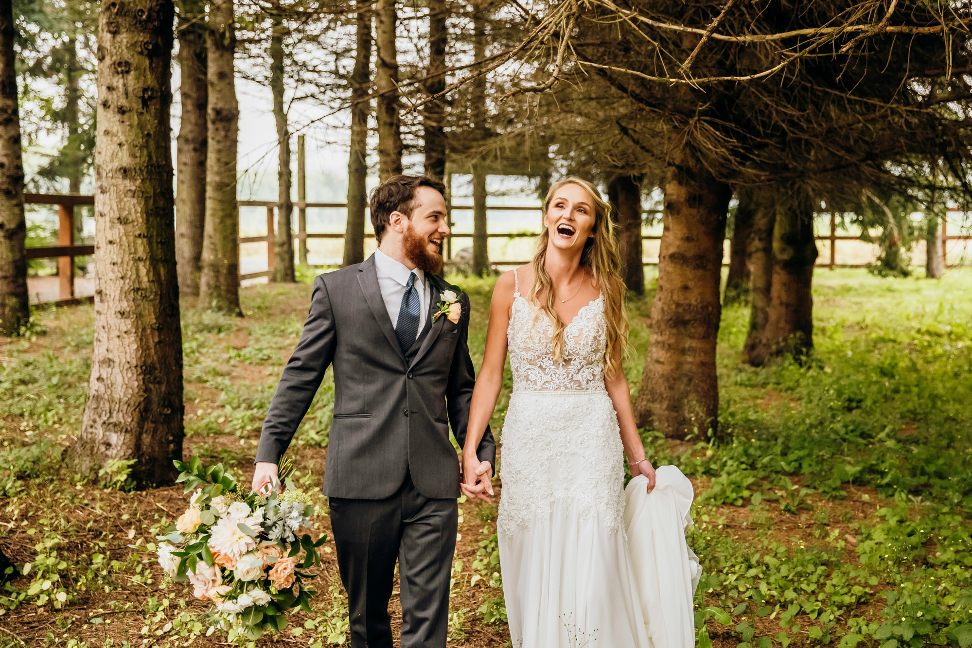 Woodland Meadow Farm Snohomish Wedding by James Thomas Long Photography