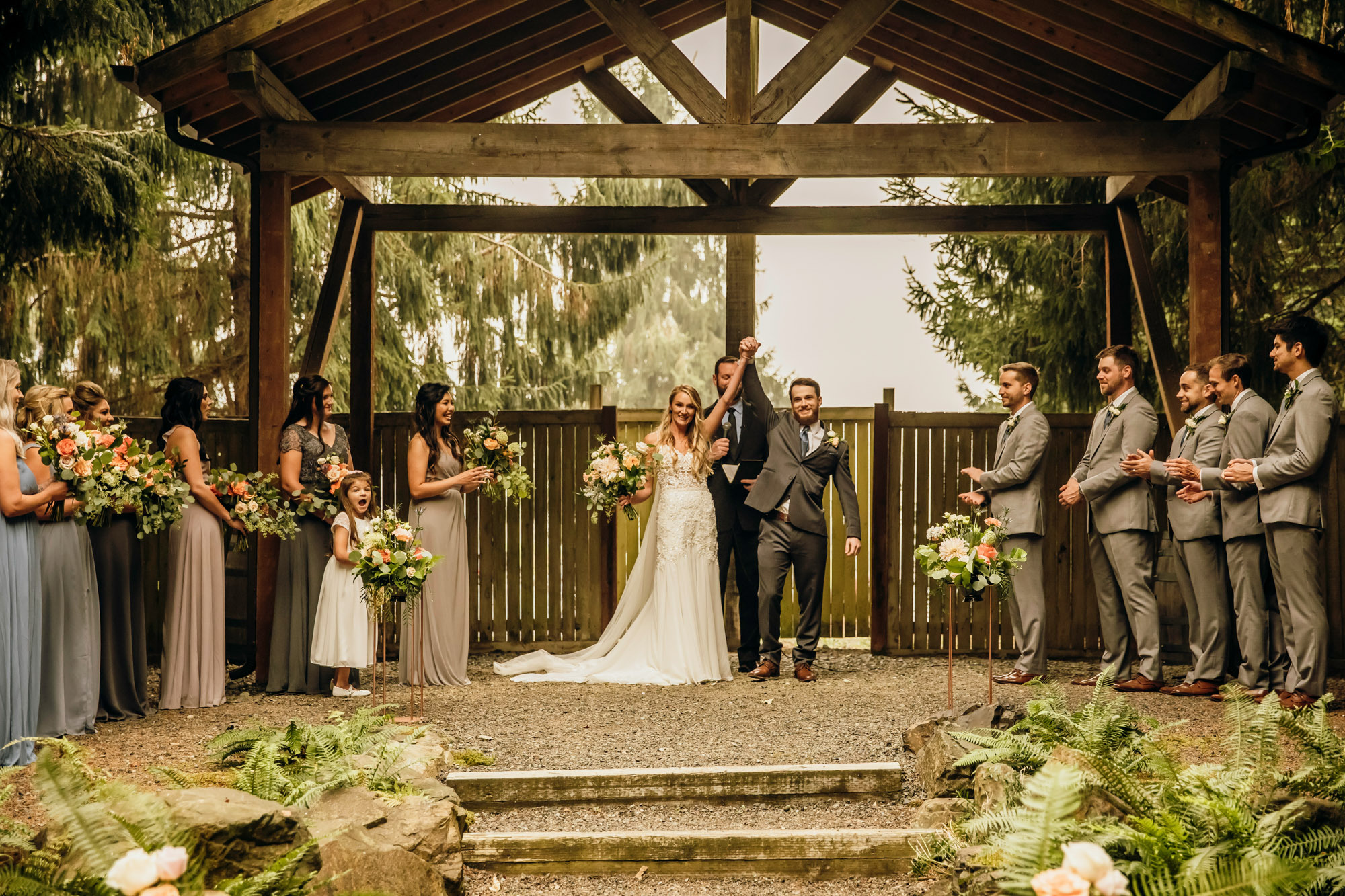 Woodland Meadow Farm Snohomish Wedding by James Thomas Long Photography