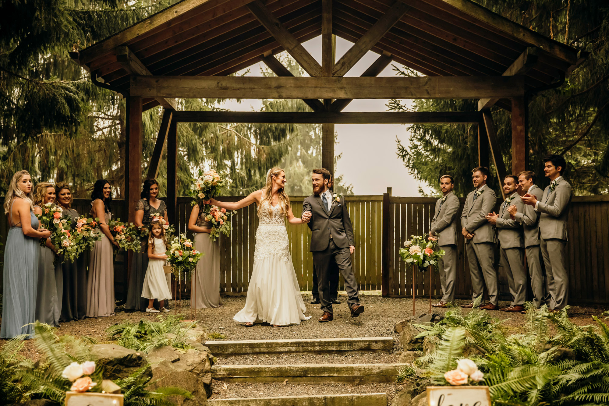 Woodland Meadow Farm Snohomish Wedding by James Thomas Long Photography