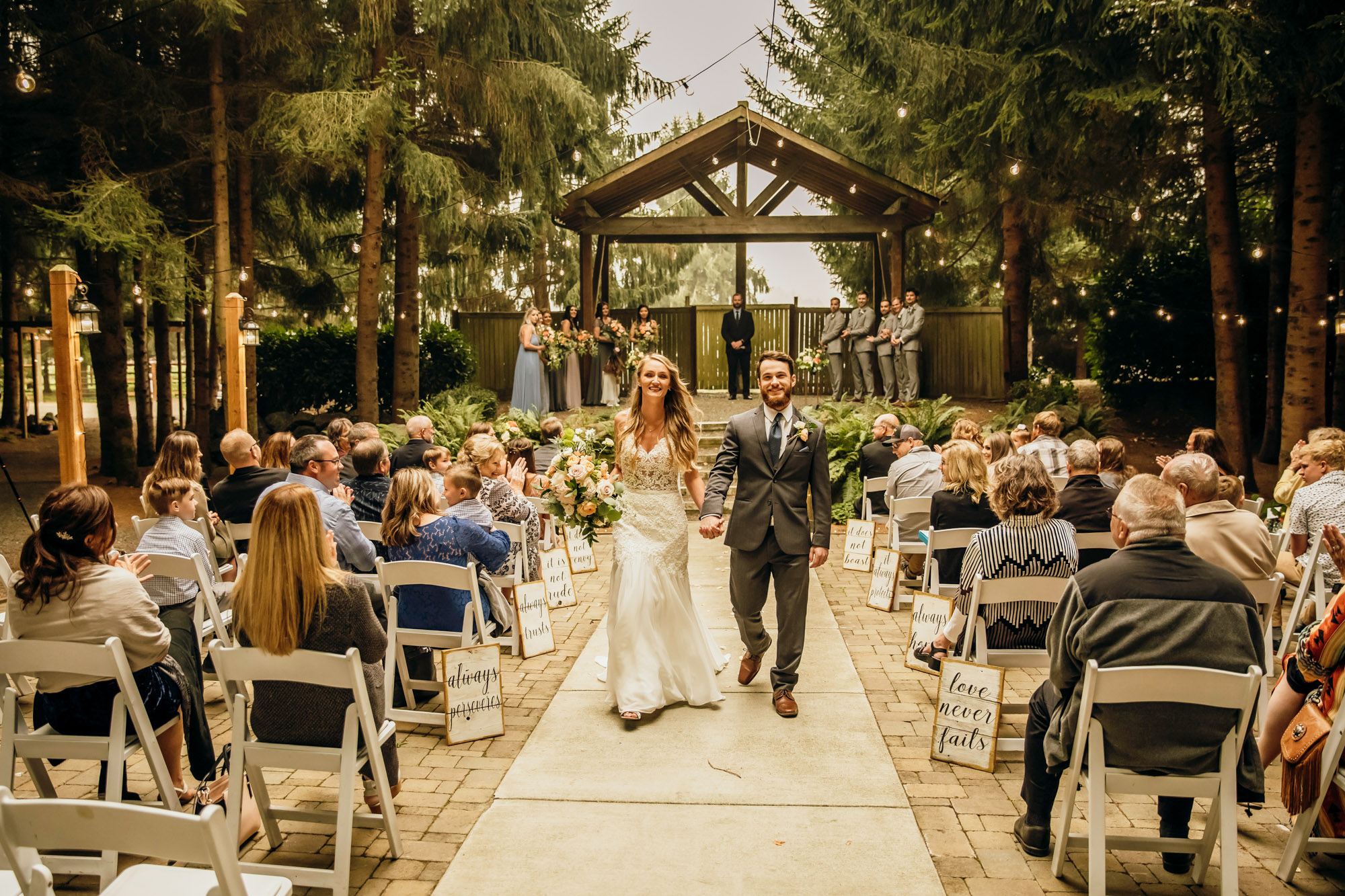 Woodland Meadow Farm Snohomish Wedding by James Thomas Long Photography