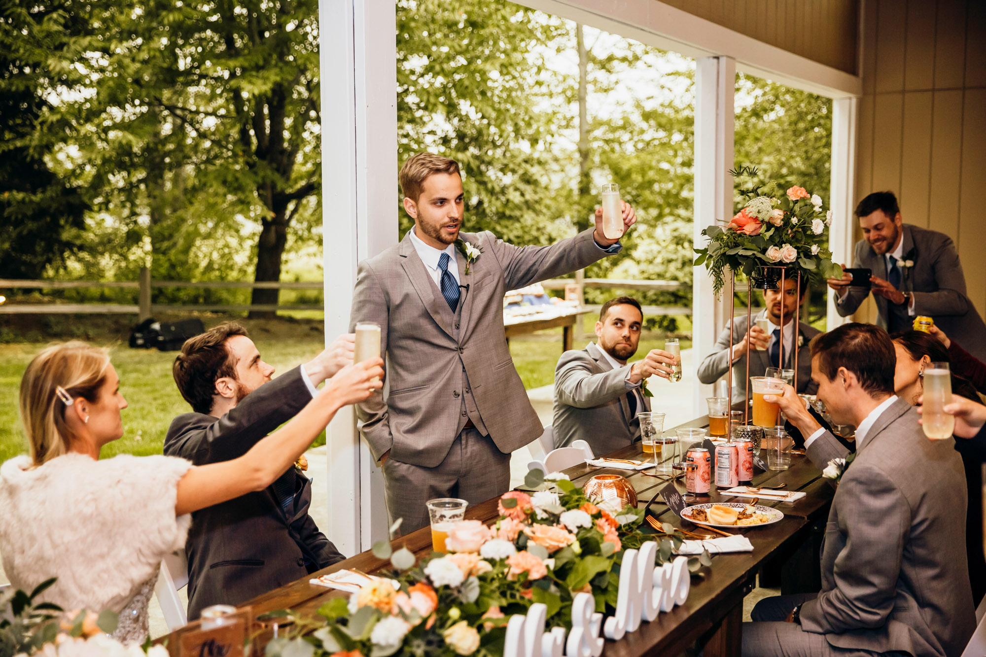 Woodland Meadow Farm Snohomish Wedding by James Thomas Long Photography