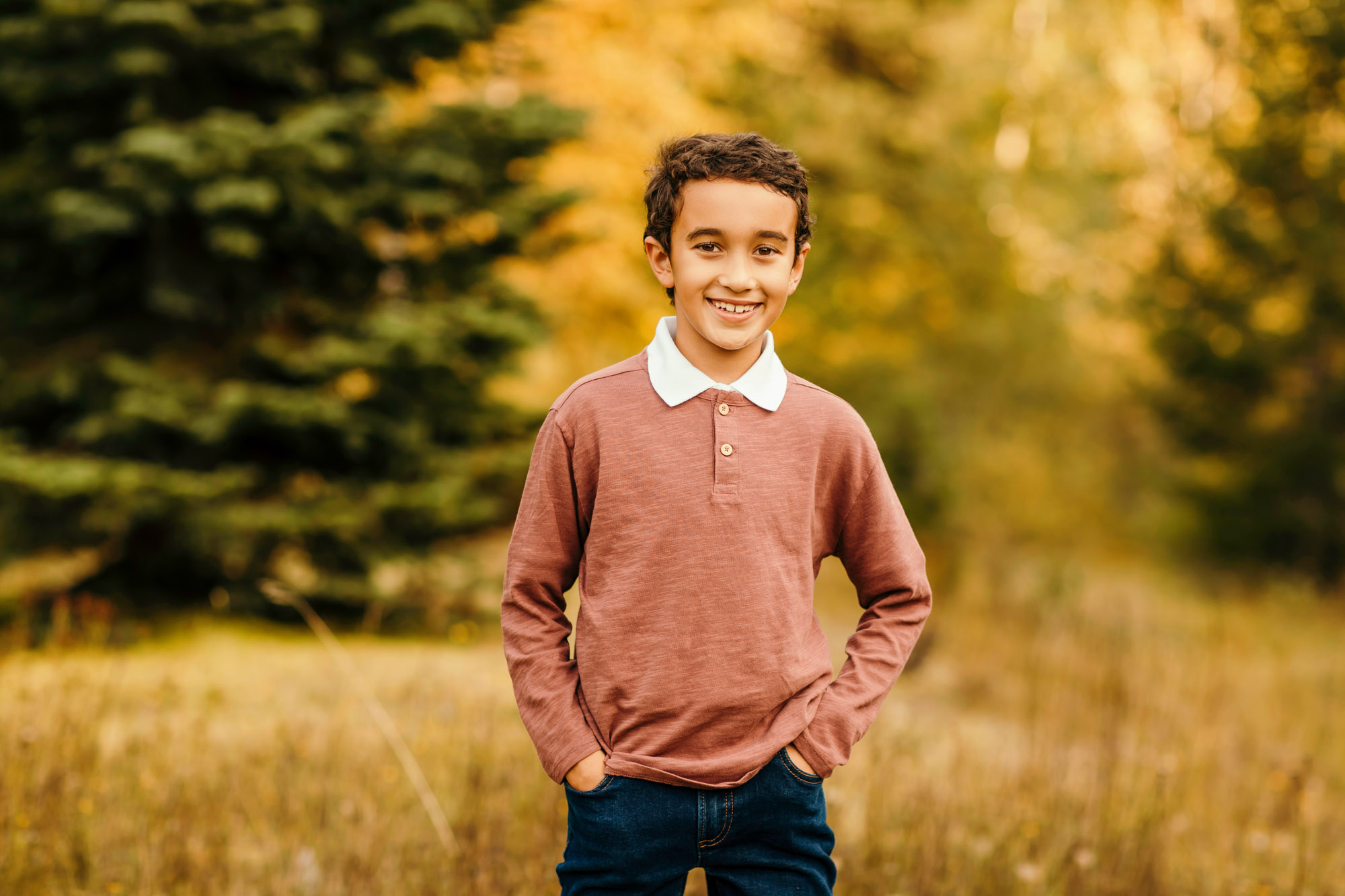 Snoqualmie Pass family of four session by Seattle family photographer James Thomas Long Photography