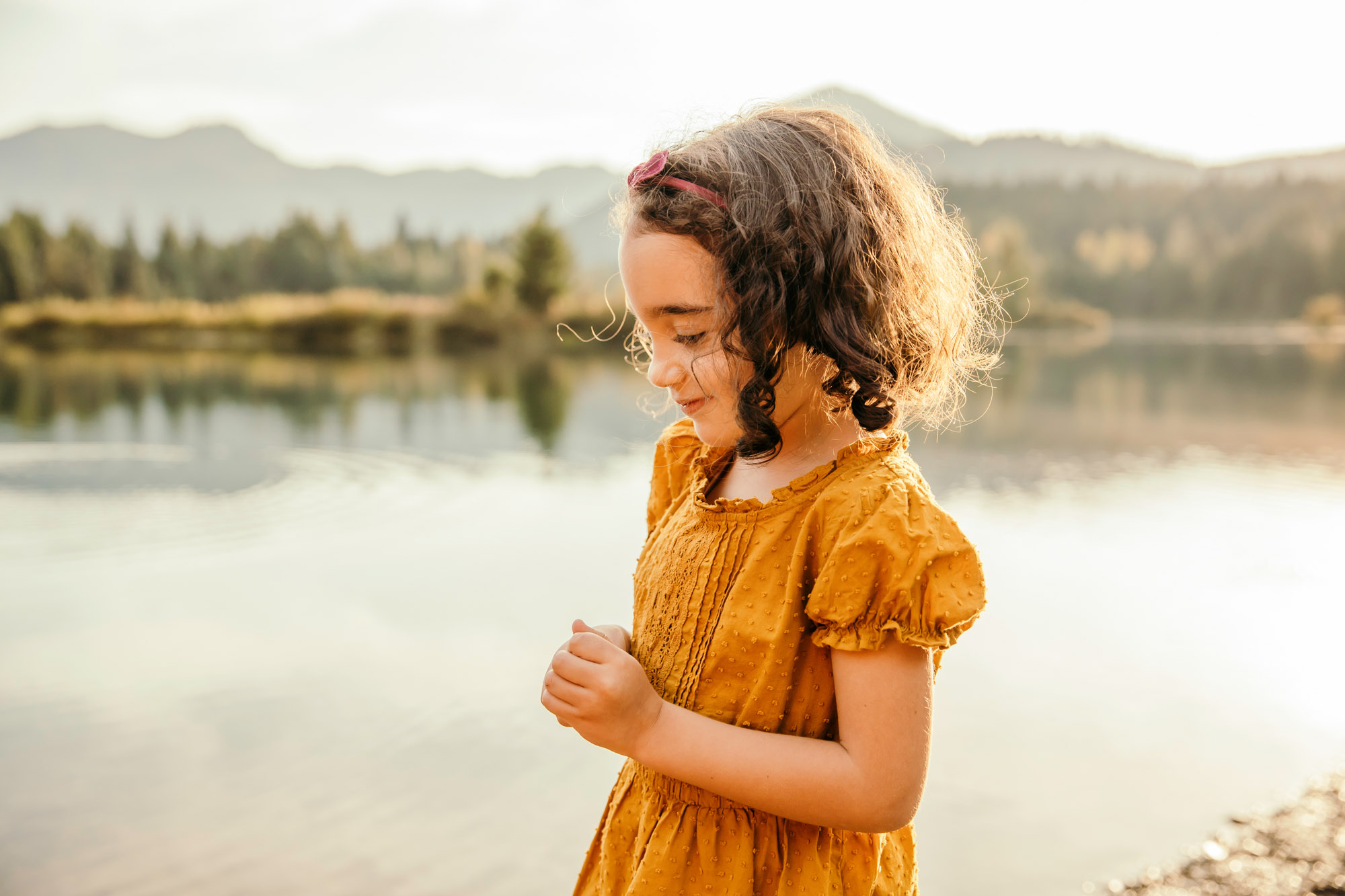 Snoqualmie Pass family of four session by Seattle family photographer James Thomas Long Photography