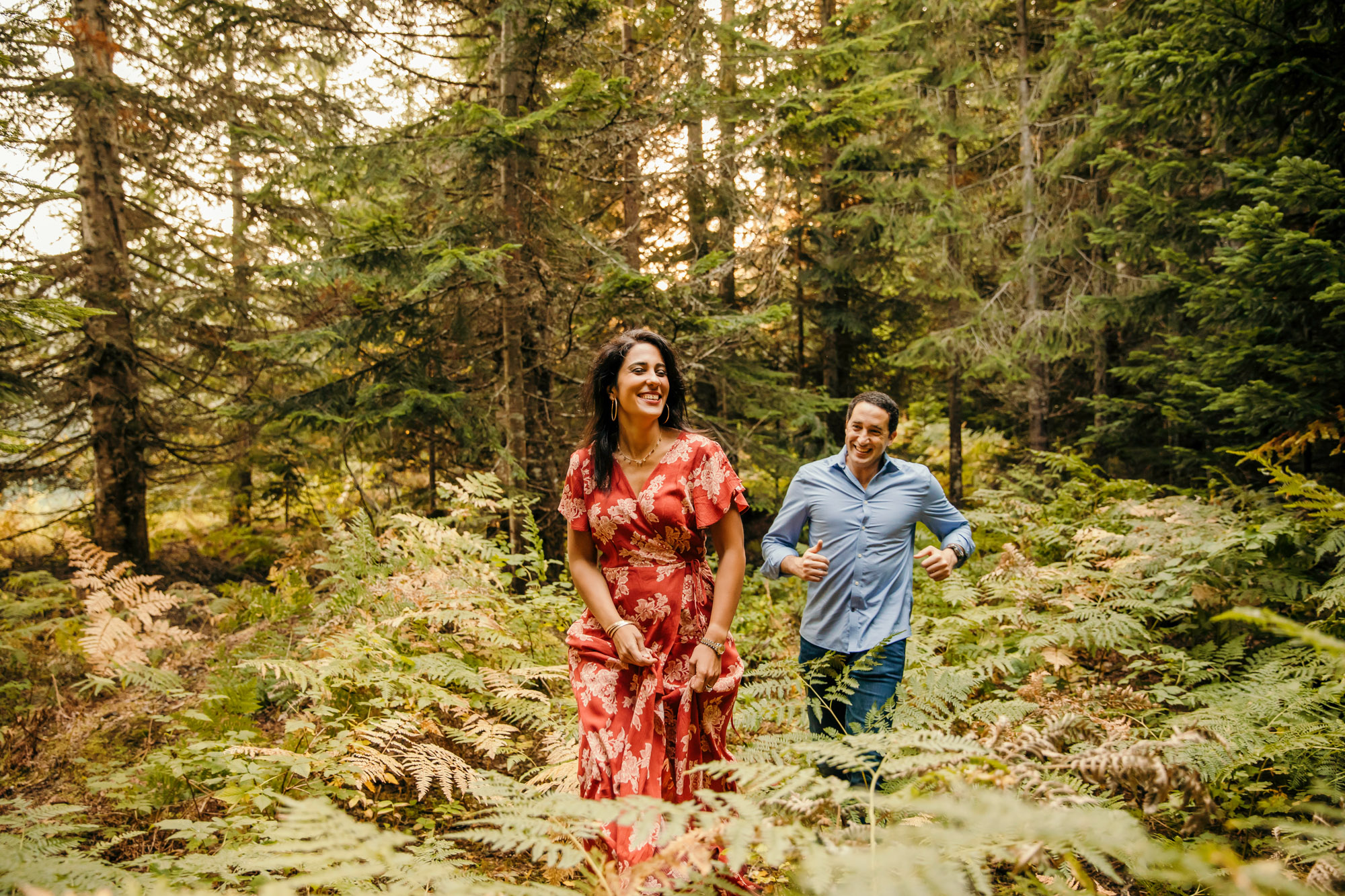 Snoqualmie Pass family of four session by Seattle family photographer James Thomas Long Photography