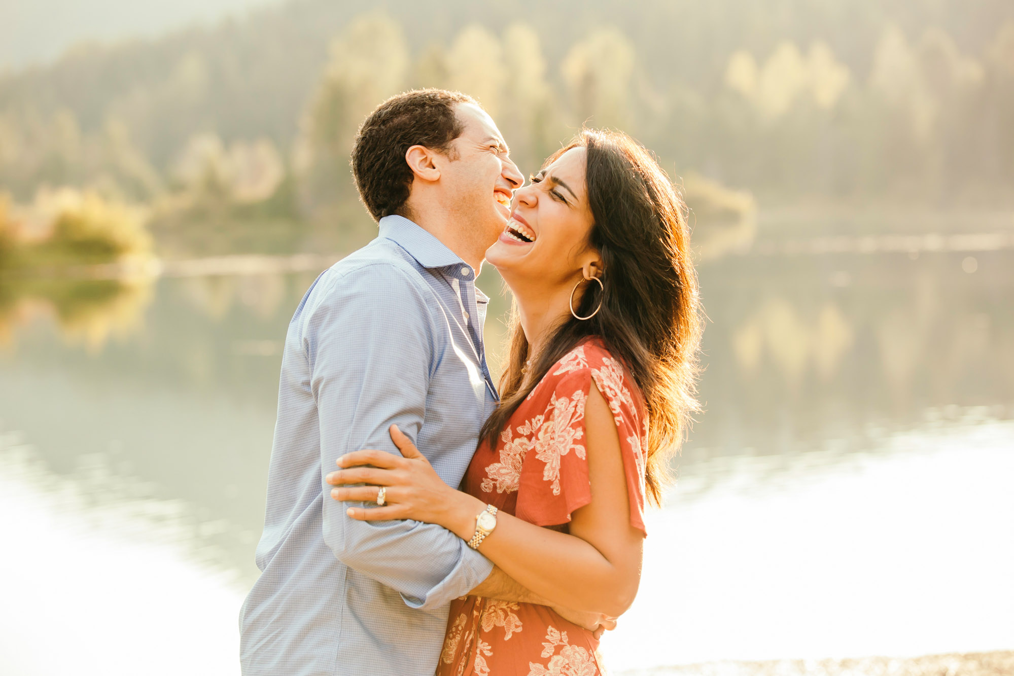 Snoqualmie Pass family of four session by Seattle family photographer James Thomas Long Photography