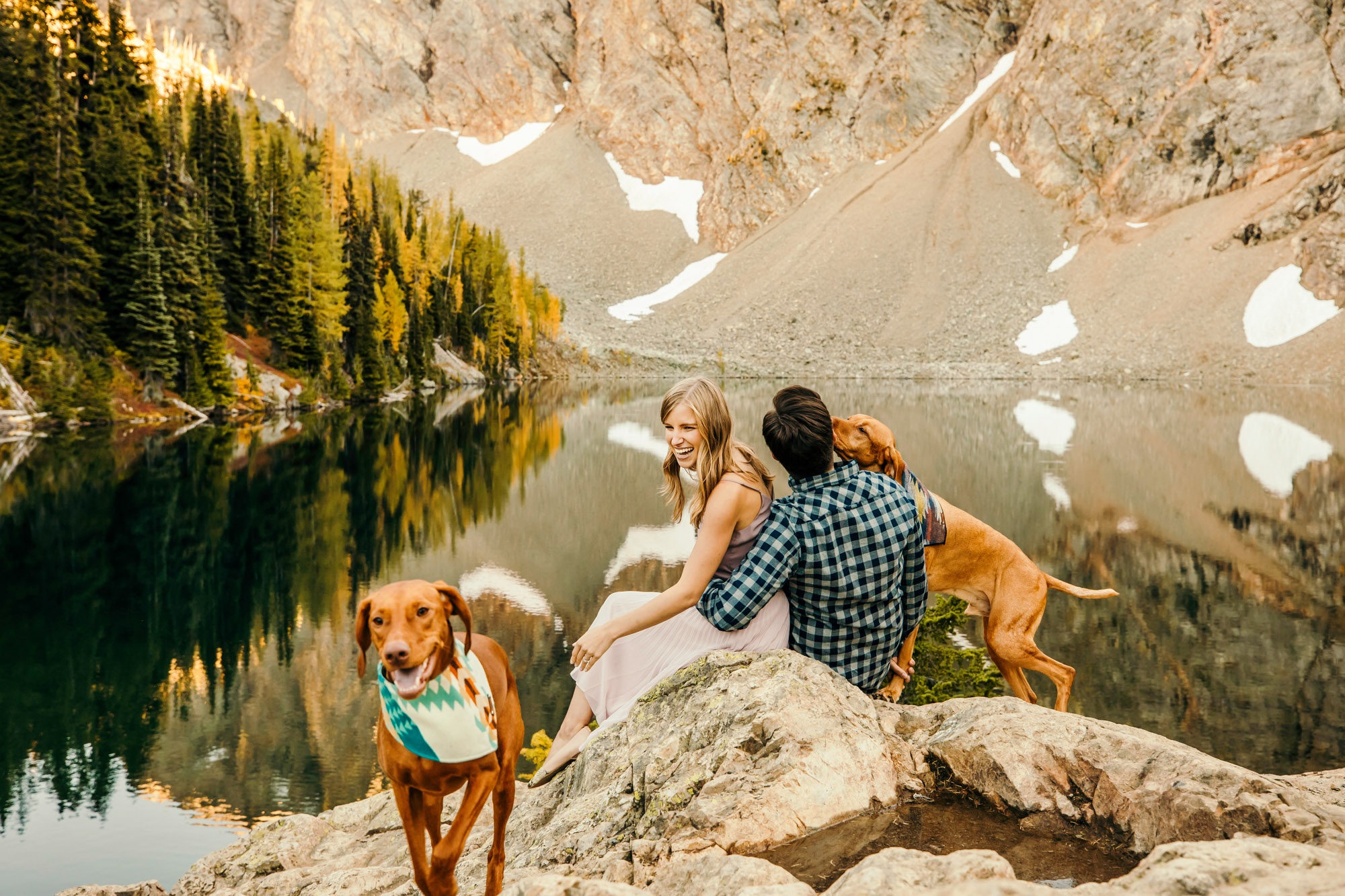 North Cascade Adventure engagement session by Seattle Wedding Photographer James Thomas Long Photography