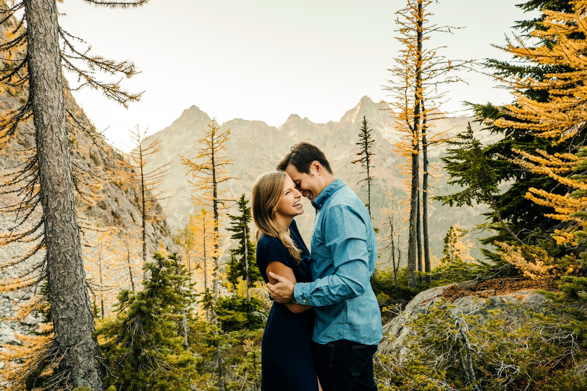 North Cascade Adventure engagement session by Seattle Wedding Photographer James Thomas Long Photography