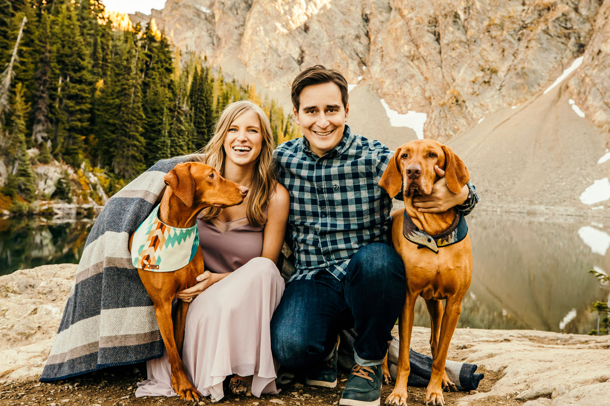 North Cascade Adventure engagement session by Seattle Wedding Photographer James Thomas Long Photography