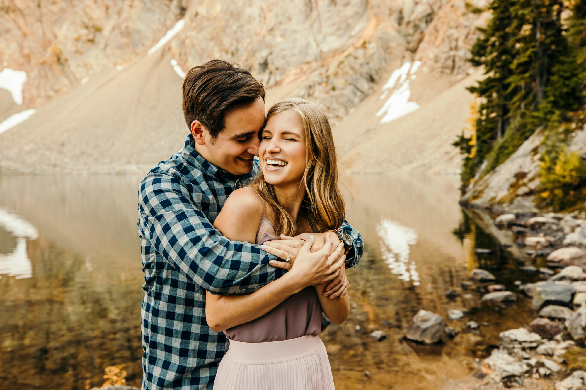 North Cascade Adventure engagement session by Seattle Wedding Photographer James Thomas Long Photography