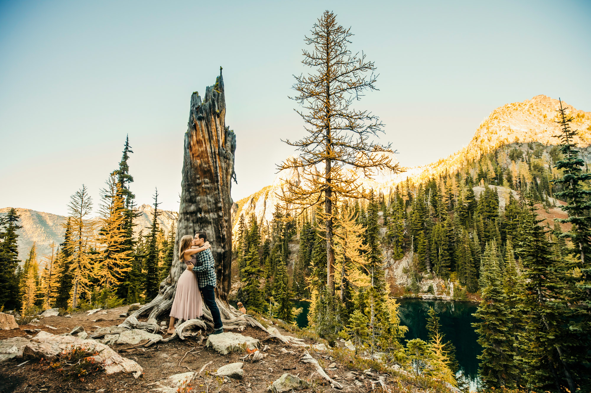 North Cascade Adventure engagement session by Seattle Wedding Photographer James Thomas Long Photography