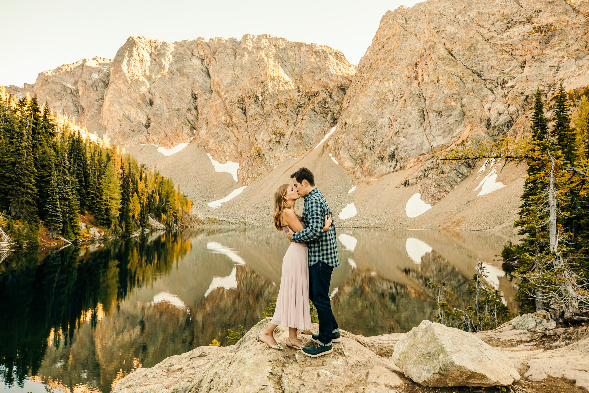 North Cascade Adventure engagement session by Seattle Wedding Photographer James Thomas Long Photography