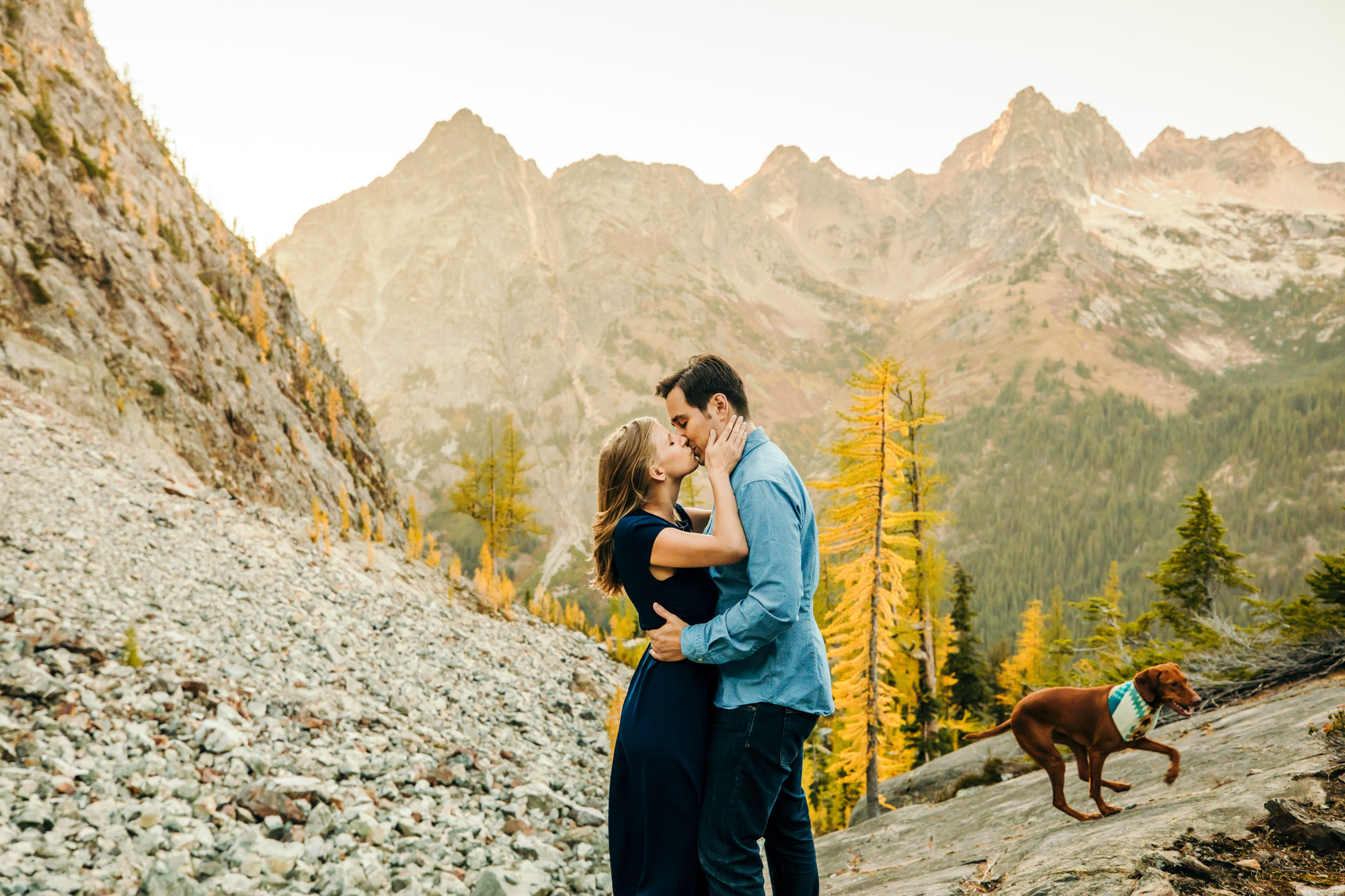 North Cascade Adventure engagement session by Seattle Wedding Photographer James Thomas Long Photography