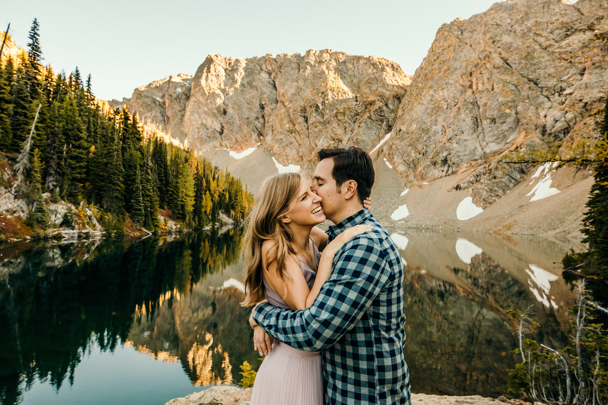 North Cascade Adventure engagement session by Seattle Wedding Photographer James Thomas Long Photography