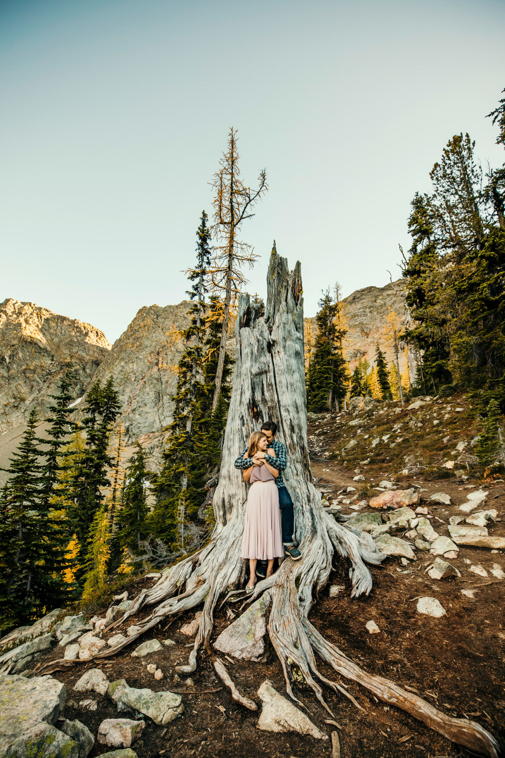 North Cascade Adventure engagement session by Seattle Wedding Photographer James Thomas Long Photography