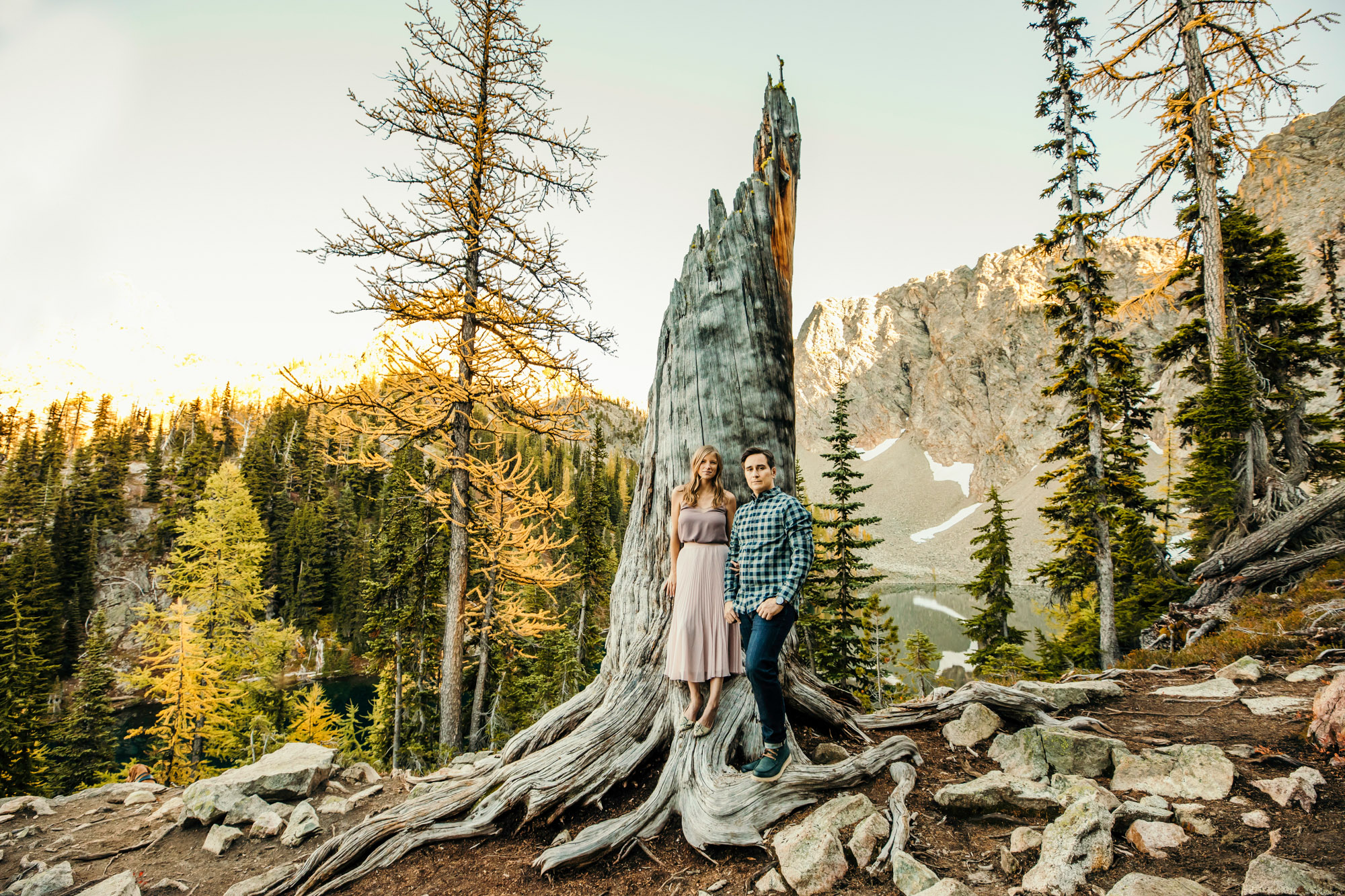 North Cascade Adventure engagement session by Seattle Wedding Photographer James Thomas Long Photography