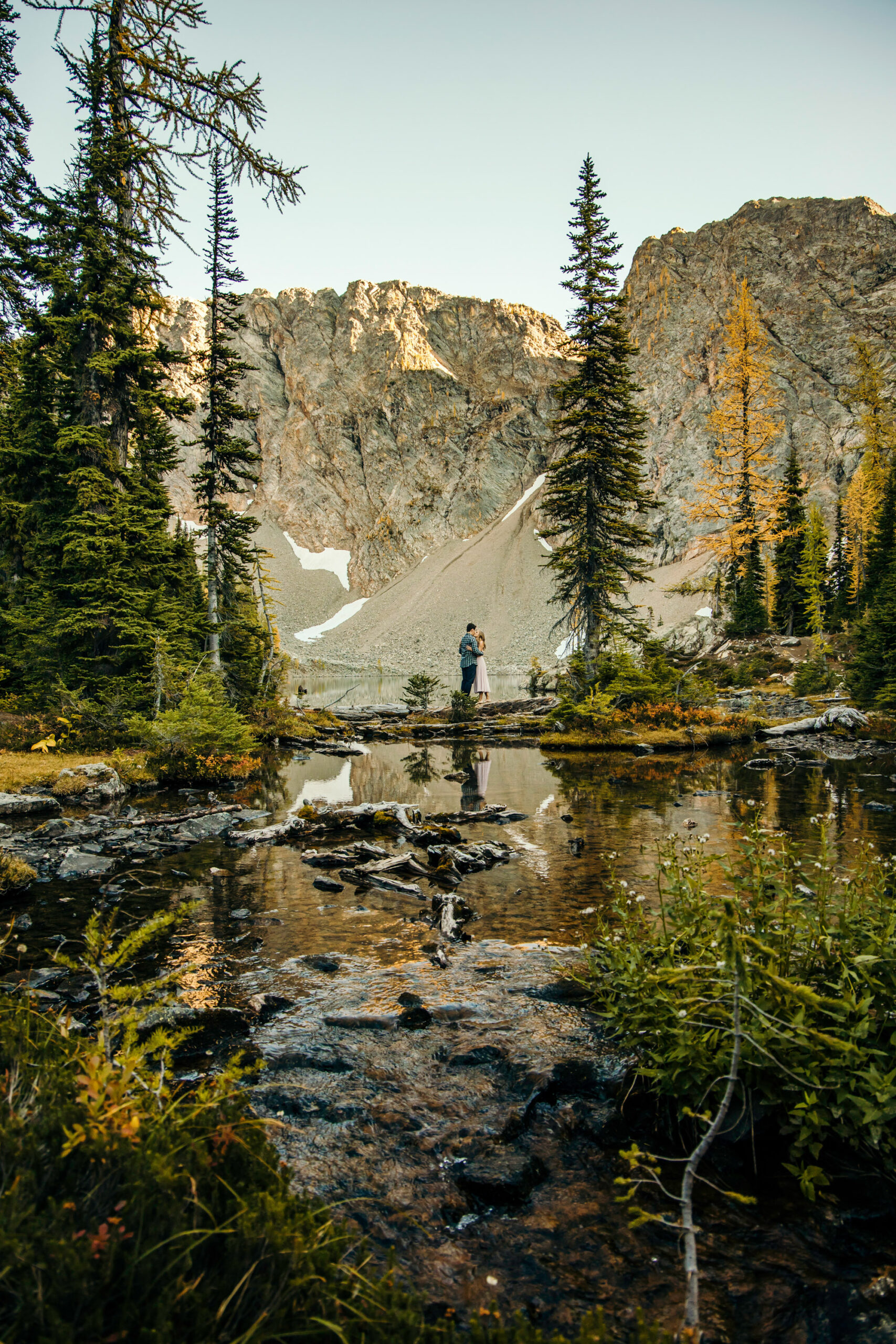 North Cascade Adventure engagement session by Seattle Wedding Photographer James Thomas Long Photography