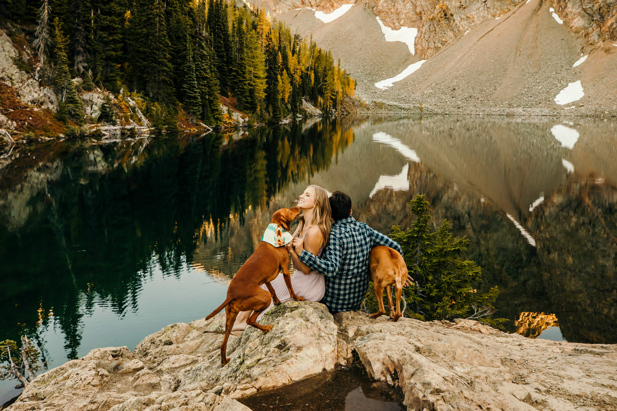 North Cascade Adventure engagement session by Seattle Wedding Photographer James Thomas Long Photography