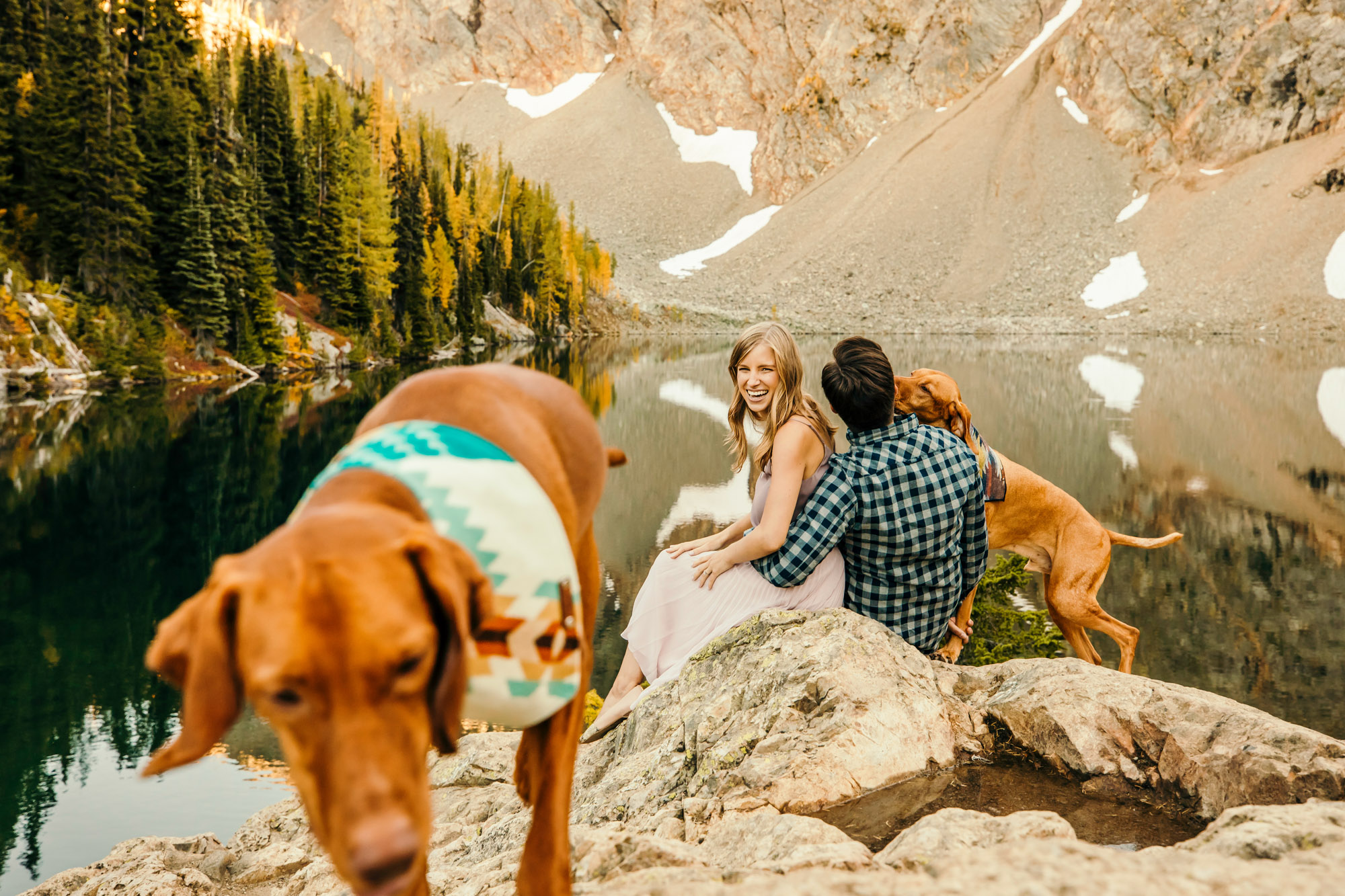 North Cascade Adventure engagement session by Seattle Wedding Photographer James Thomas Long Photography