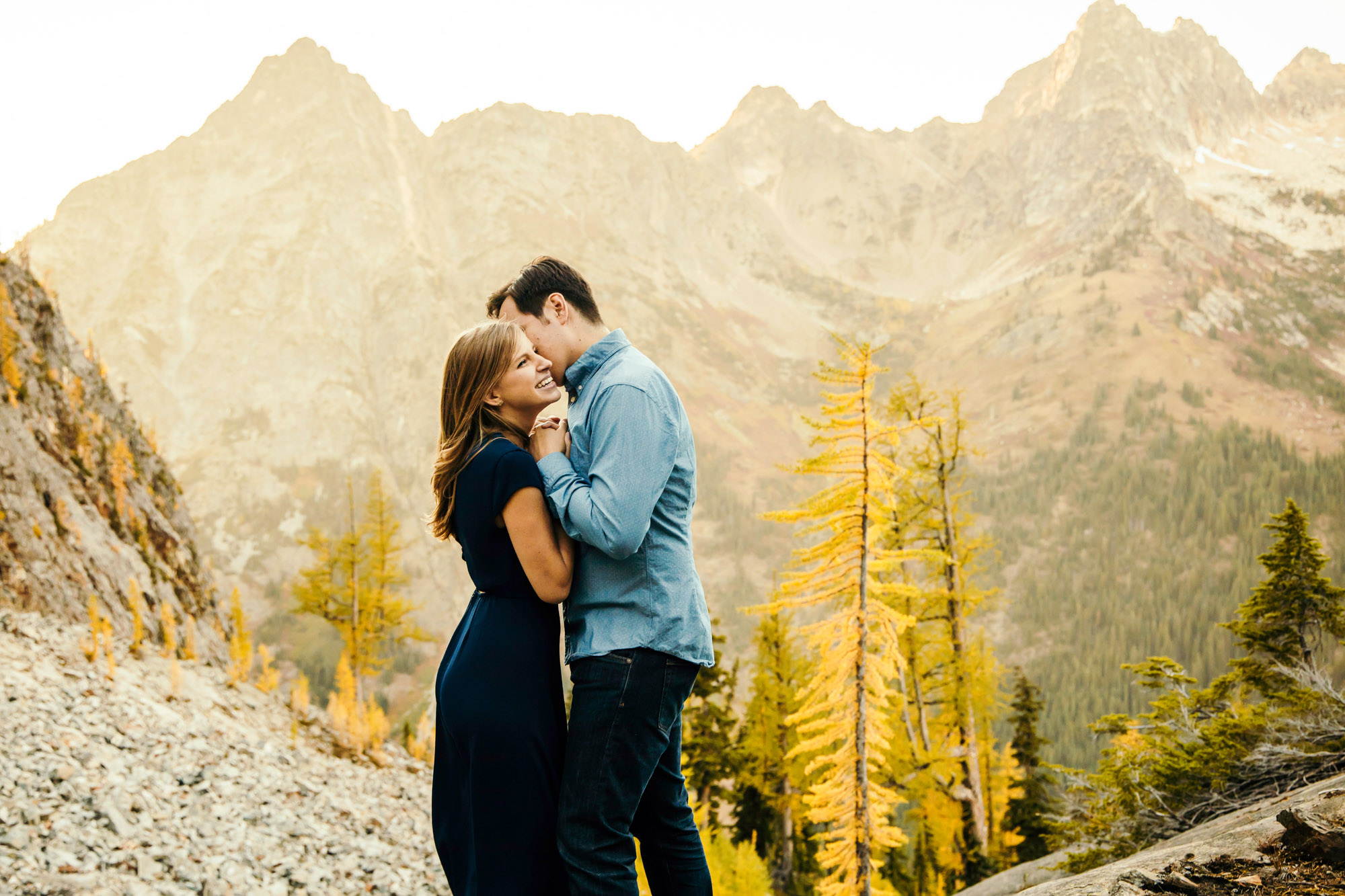 North Cascade Adventure engagement session by Seattle Wedding Photographer James Thomas Long Photography