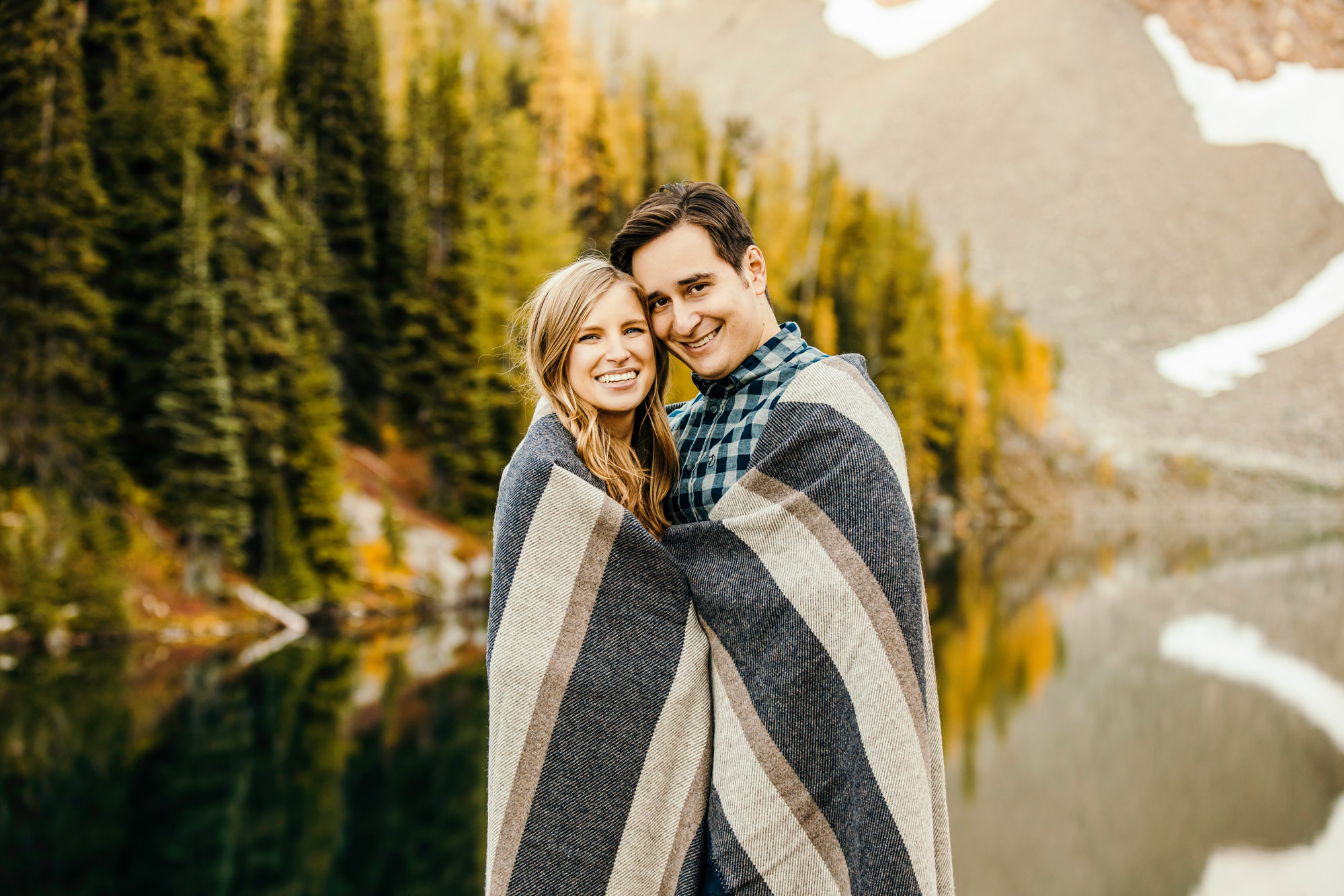 North Cascade Adventure engagement session by Seattle Wedding Photographer James Thomas Long Photography