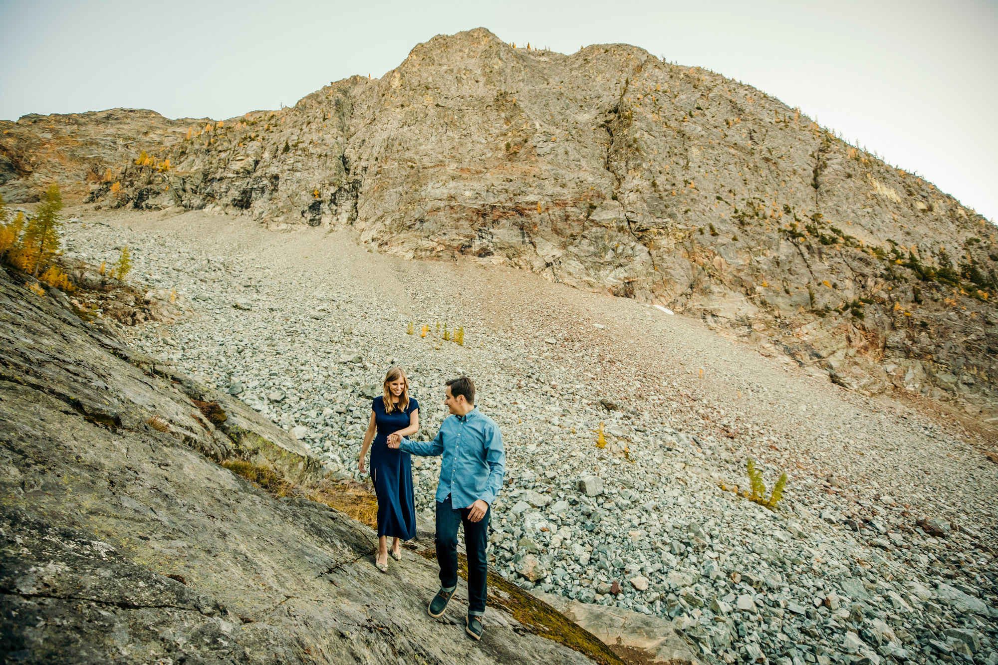 North Cascade Adventure engagement session by Seattle Wedding Photographer James Thomas Long Photography