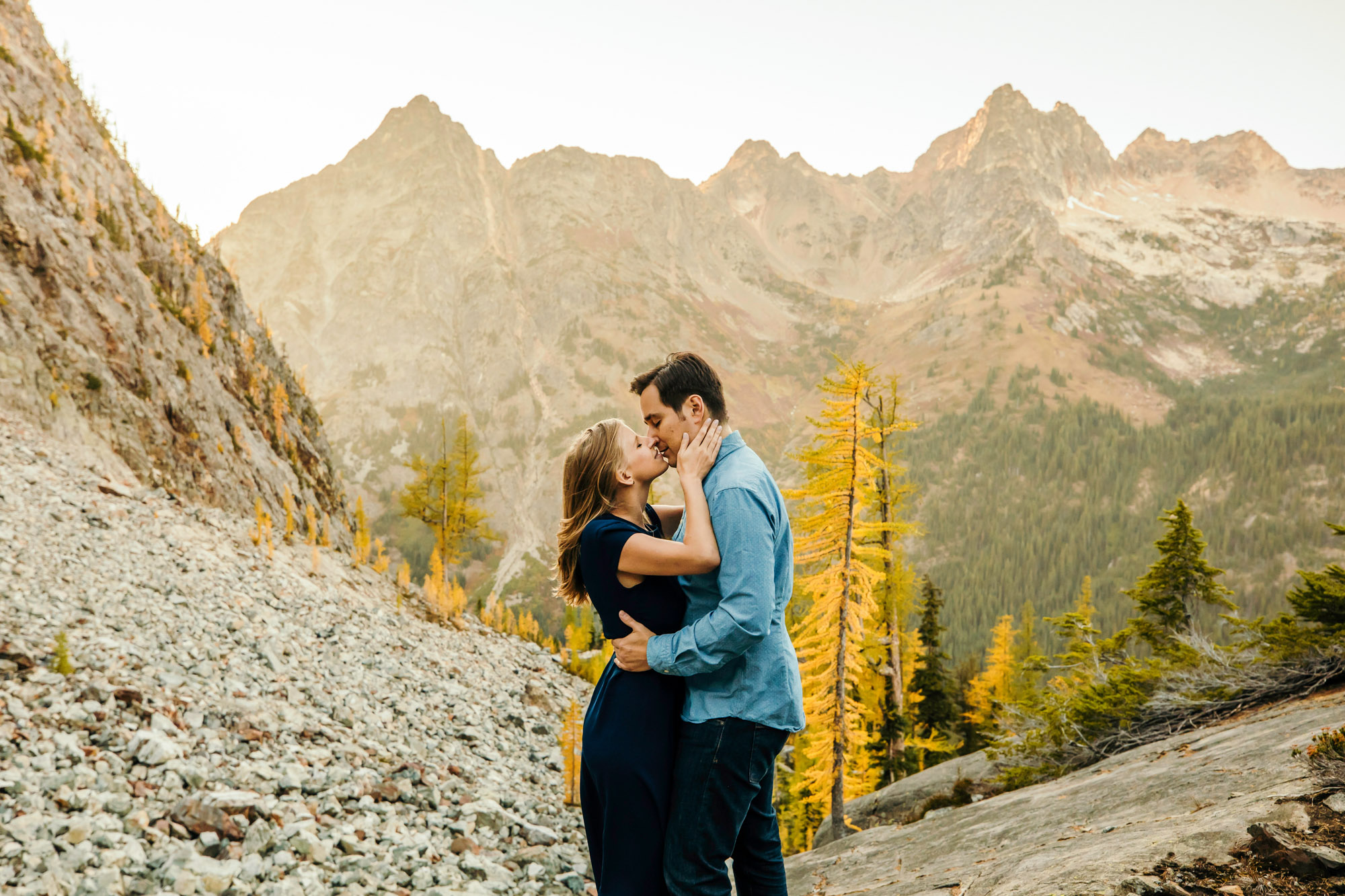 North Cascade Adventure engagement session by Seattle Wedding Photographer James Thomas Long Photography