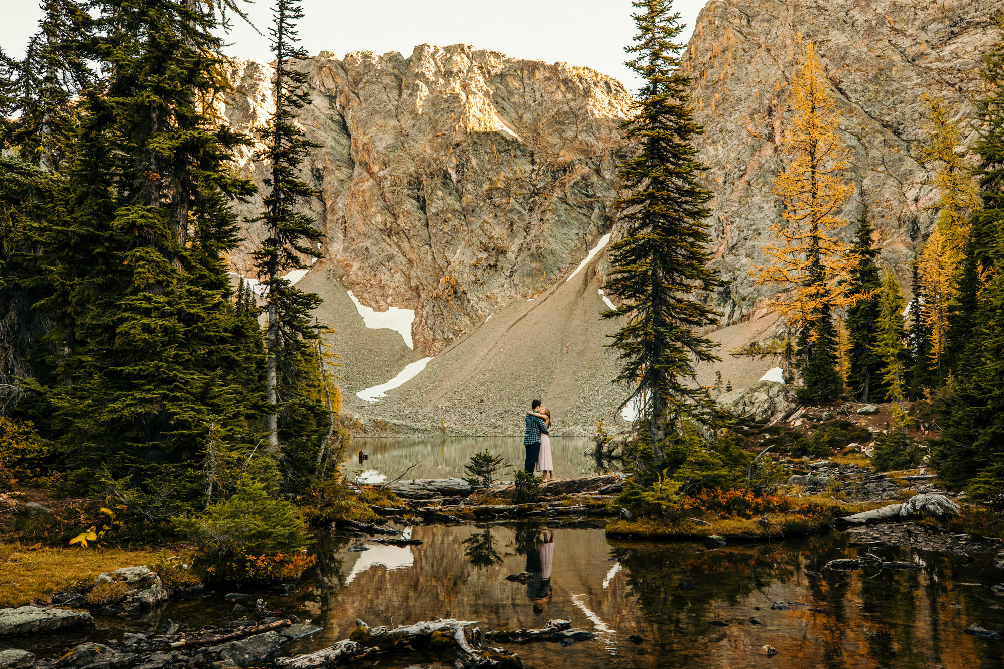 North Cascade Adventure engagement session by Seattle Wedding Photographer James Thomas Long Photography