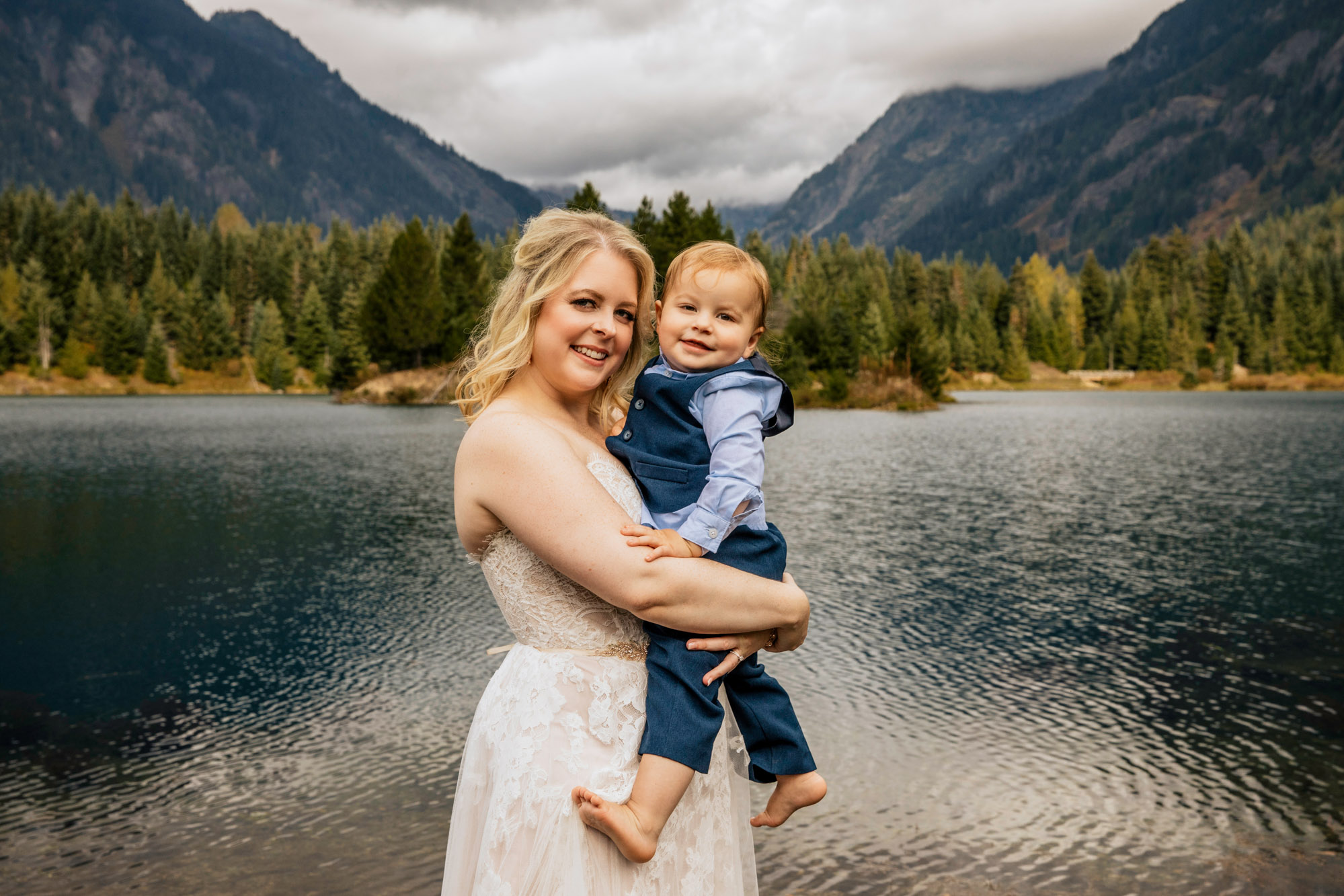 Adventure elopement in the Cascade Mountains by Seattle Wedding Photographer James Thomas Long Photography