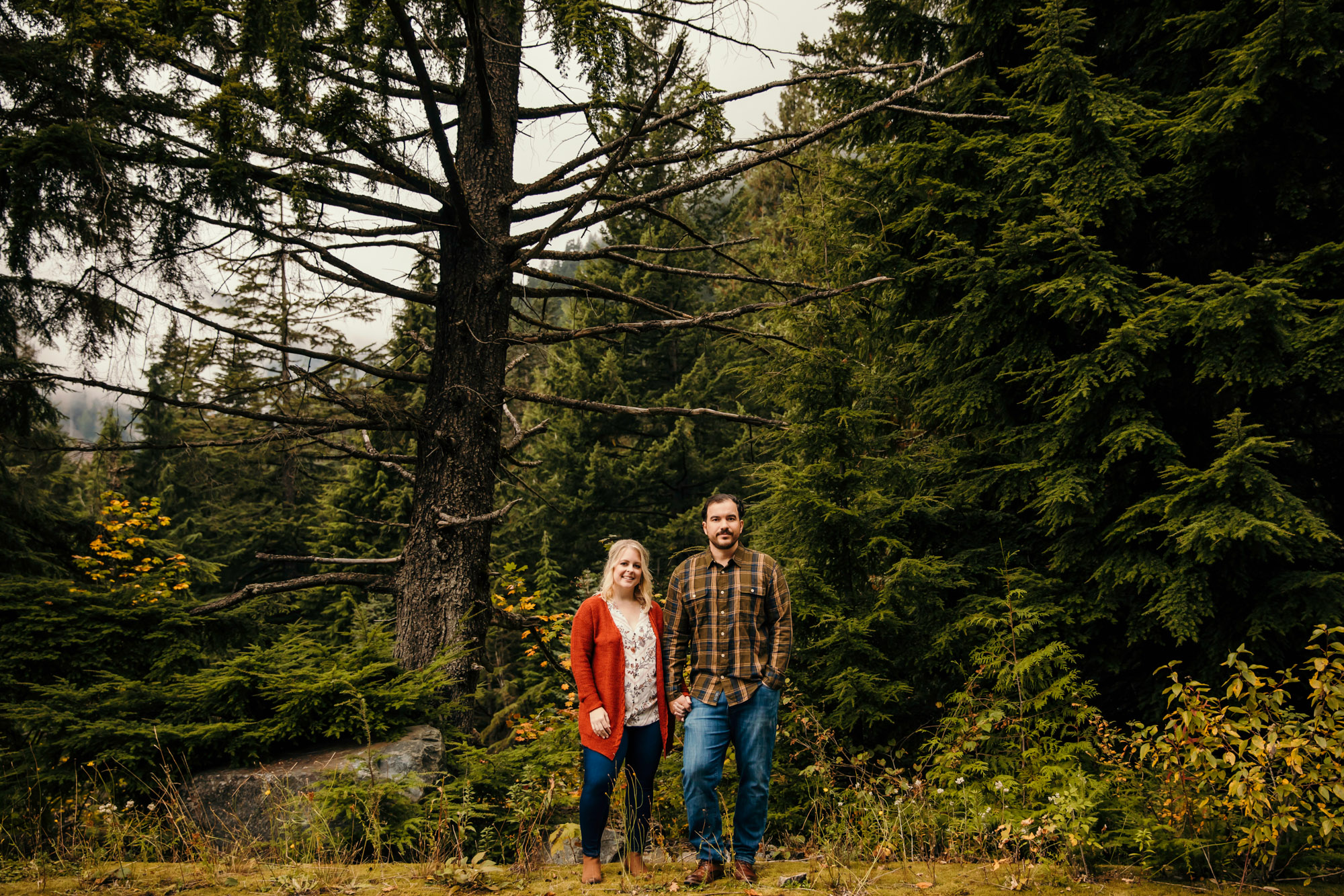 Adventure elopement in the Cascade Mountains by Seattle Wedding Photographer James Thomas Long Photography