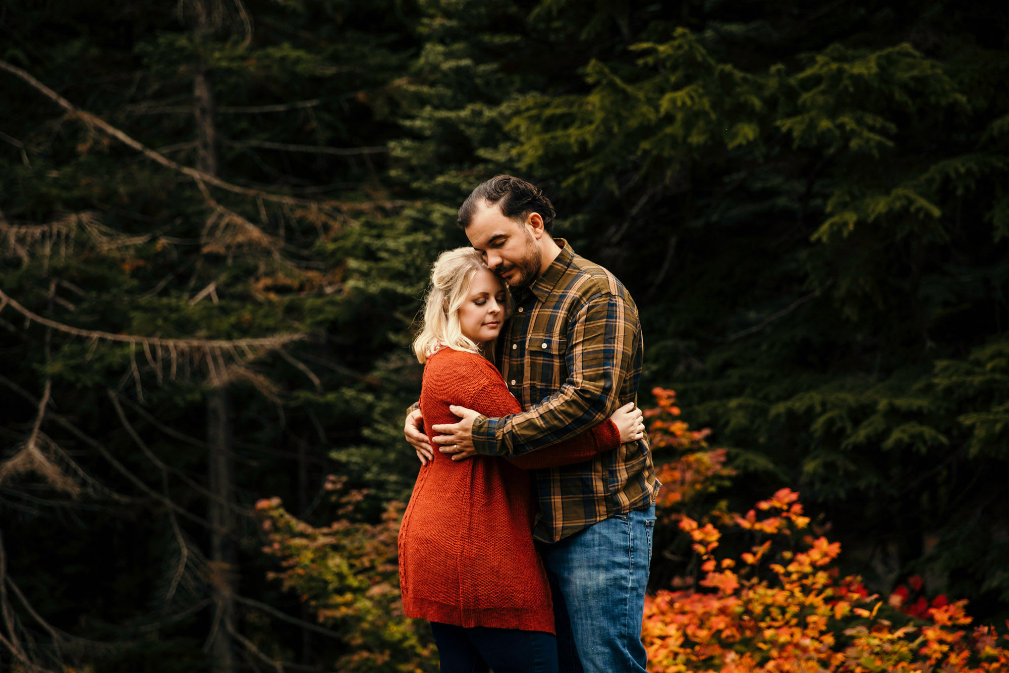 Adventure elopement in the Cascade Mountains by Seattle Wedding Photographer James Thomas Long Photography